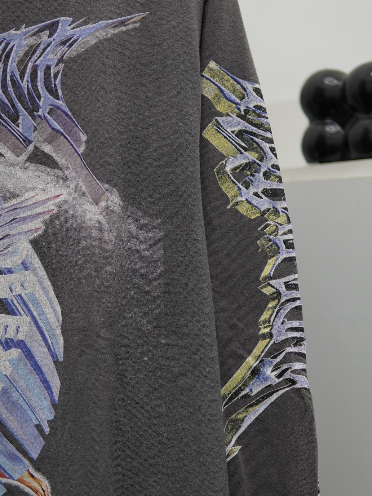 Japanese Brand Made Extreme x Black Air Aesthetic Angle Longsleeve Tee Size US XL / EU 56 / 4 - 5 Thumbnail