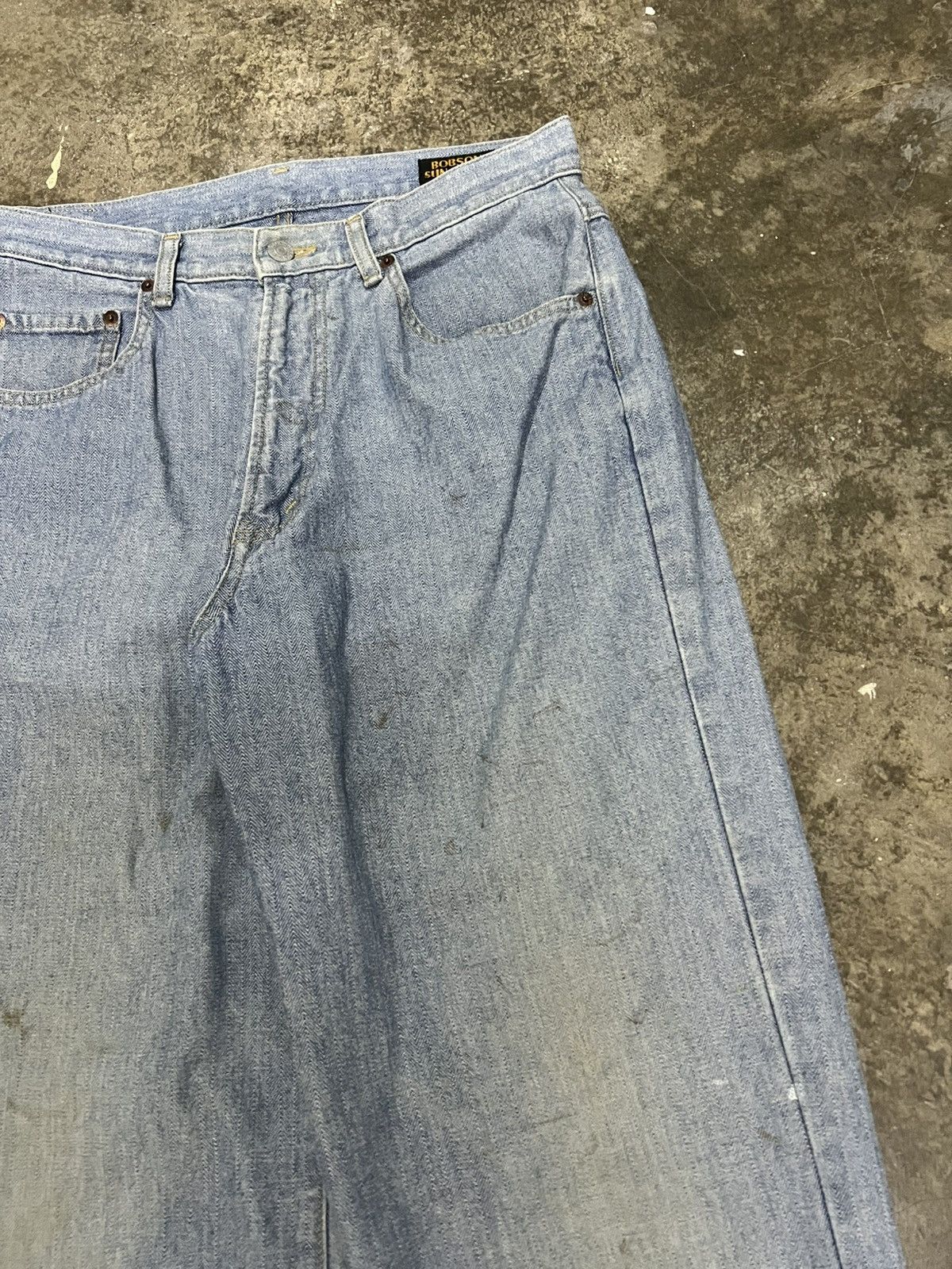 If Six Was Nine 💥Baggy💥Vintage 90’s Bobson Sun Sister Light Wash Jean Size US 30 / EU 46 - 7 Thumbnail