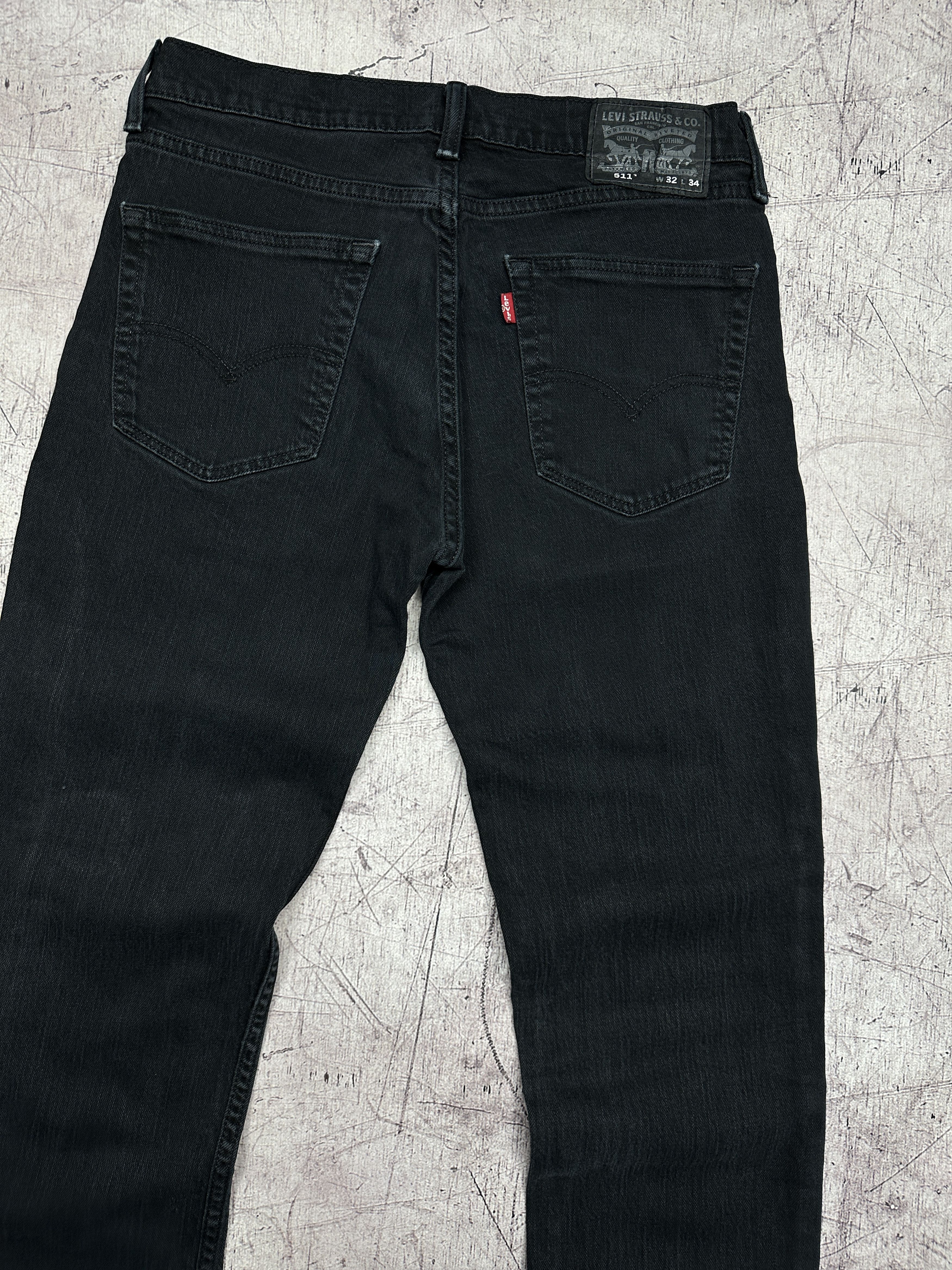 Levi's Levi's 511 Mens Denim Pants Jeans Size 32 x 34 Size US 32 / EU 48 - 2 Thumbnail