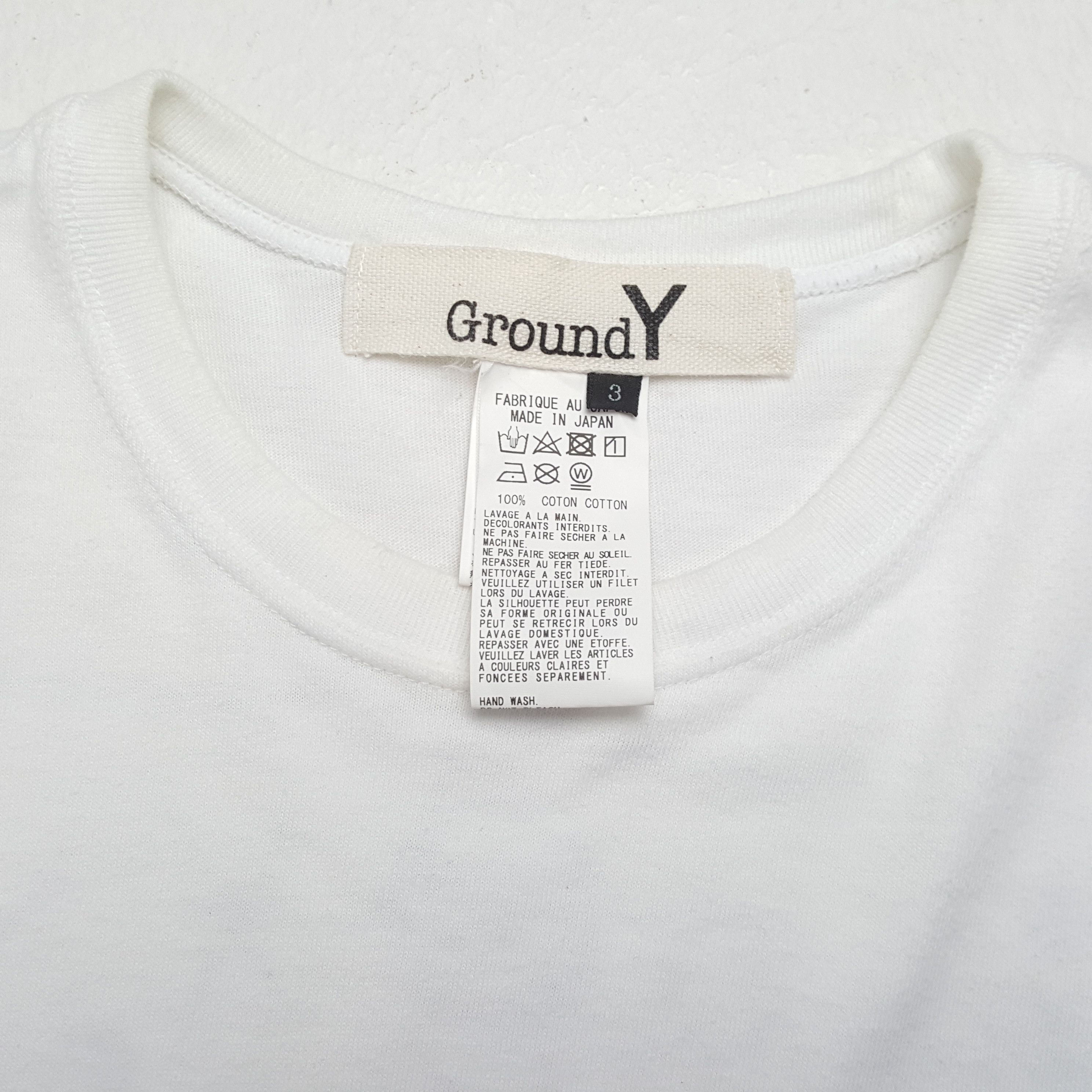 Ground Y × Vintage × Yohji Yamamoto Vintage GROUND Y x TORDER by Yohji Yamamoto T-Shirts Size US L / EU 52-54 / 3 - 7 Thumbnail
