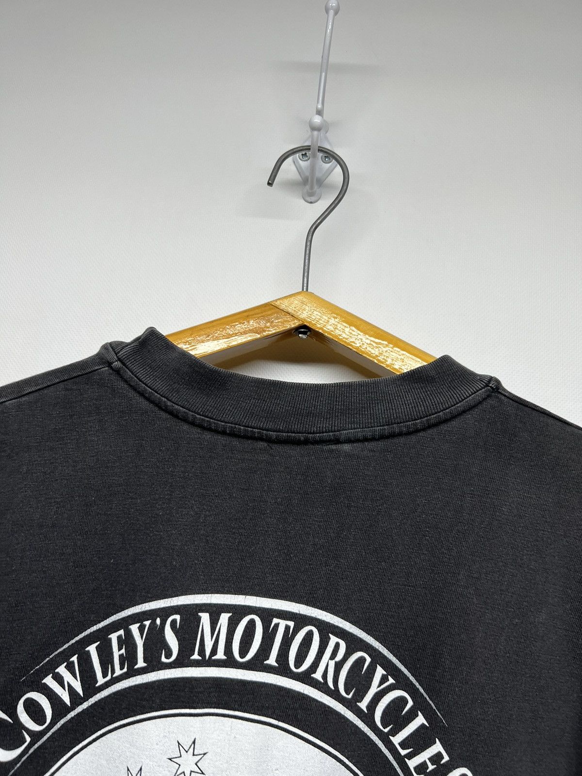Harley Davidson × Vintage Vintage 1998 Y2k Harley Davidson Motorcycle Faded T-Shirt Size US M / EU 48-50 / 2 - 12 Thumbnail