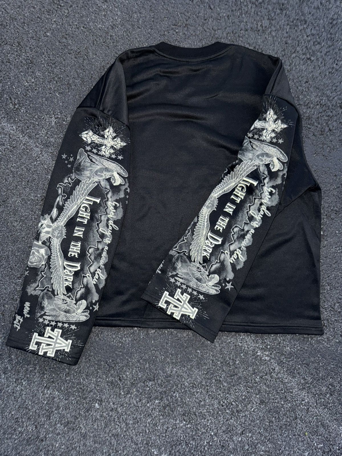 Other × Vintage Jesus Graphic Long Sleeve Shirt Size US XL / EU 56 / 4 - 3 Thumbnail