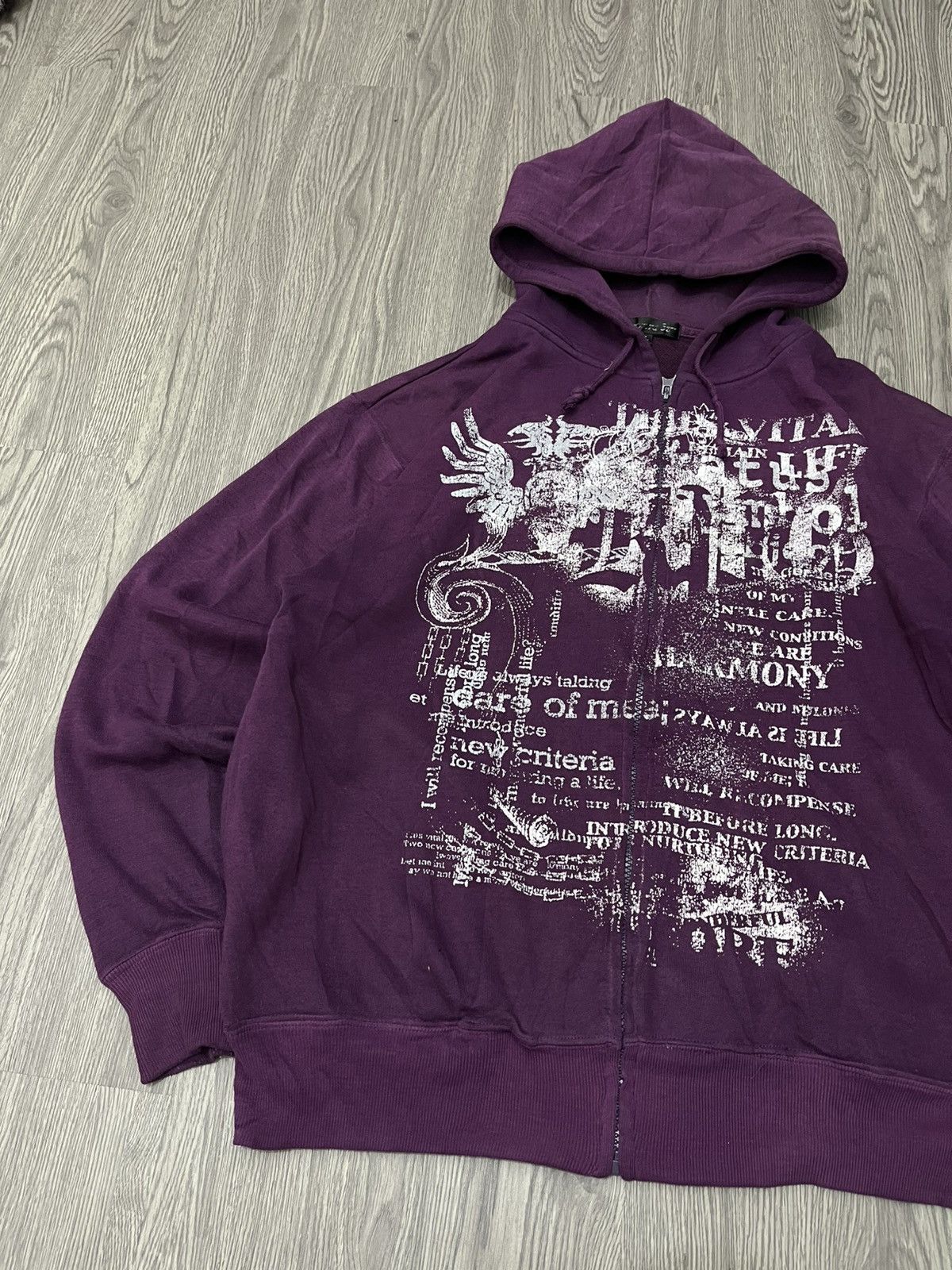 14th Addiction 🇯🇵Vtg Y2k Beaumont Carr Hoodie Size US L / EU 52-54 / 3 - 2 Thumbnail