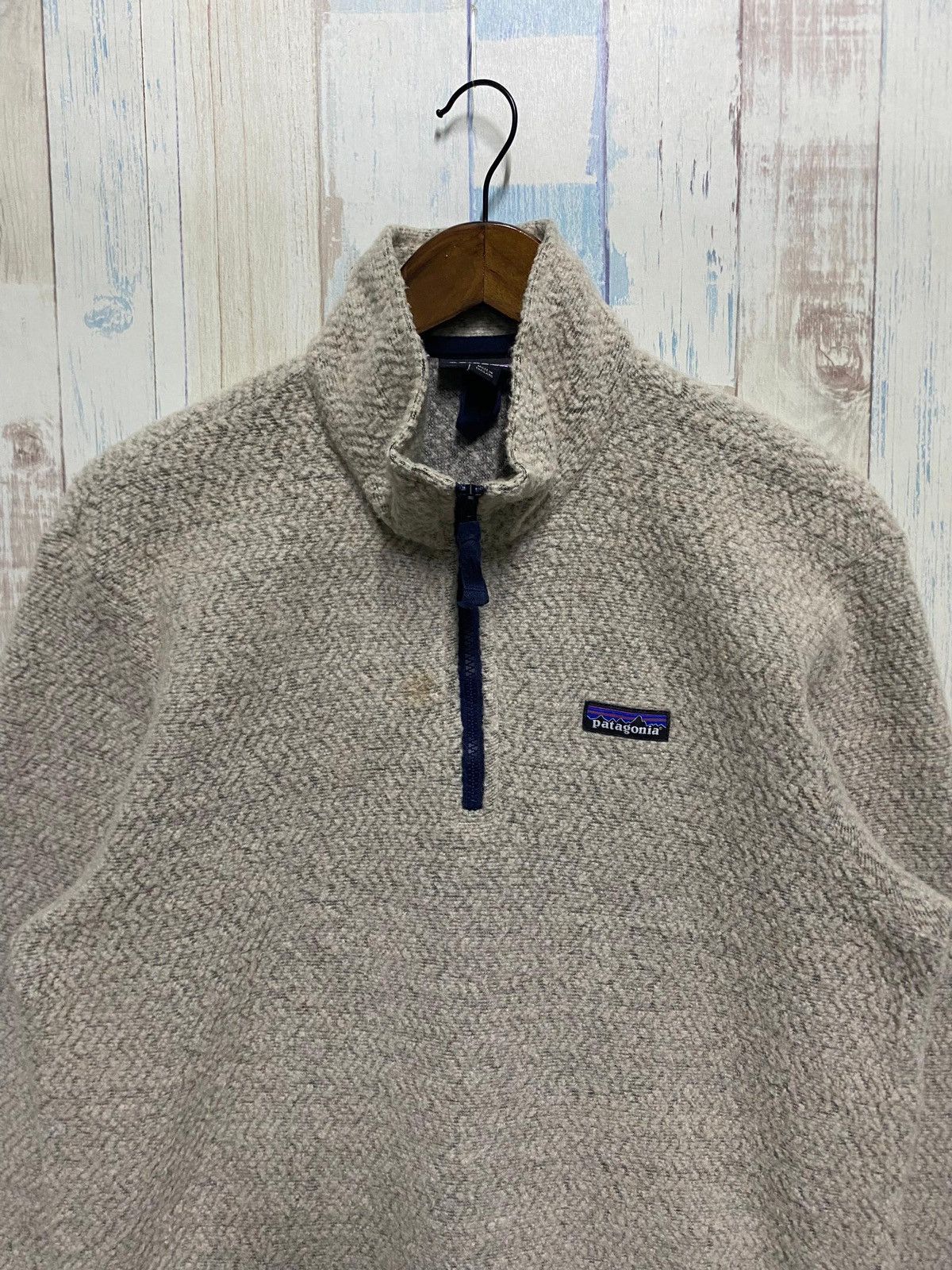 Patagonia × Vintage Vintage Patagonia Half Zip Fleec Size US M / EU 48-50 / 2 - 3 Thumbnail