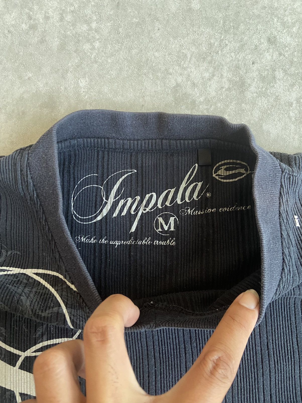 If Six Was Nine × Japanese Brand × Le Grande Bleu (L.G.B.) Impala Poem T-Shirt Size US M / EU 48-50 / 2 - 6 Thumbnail