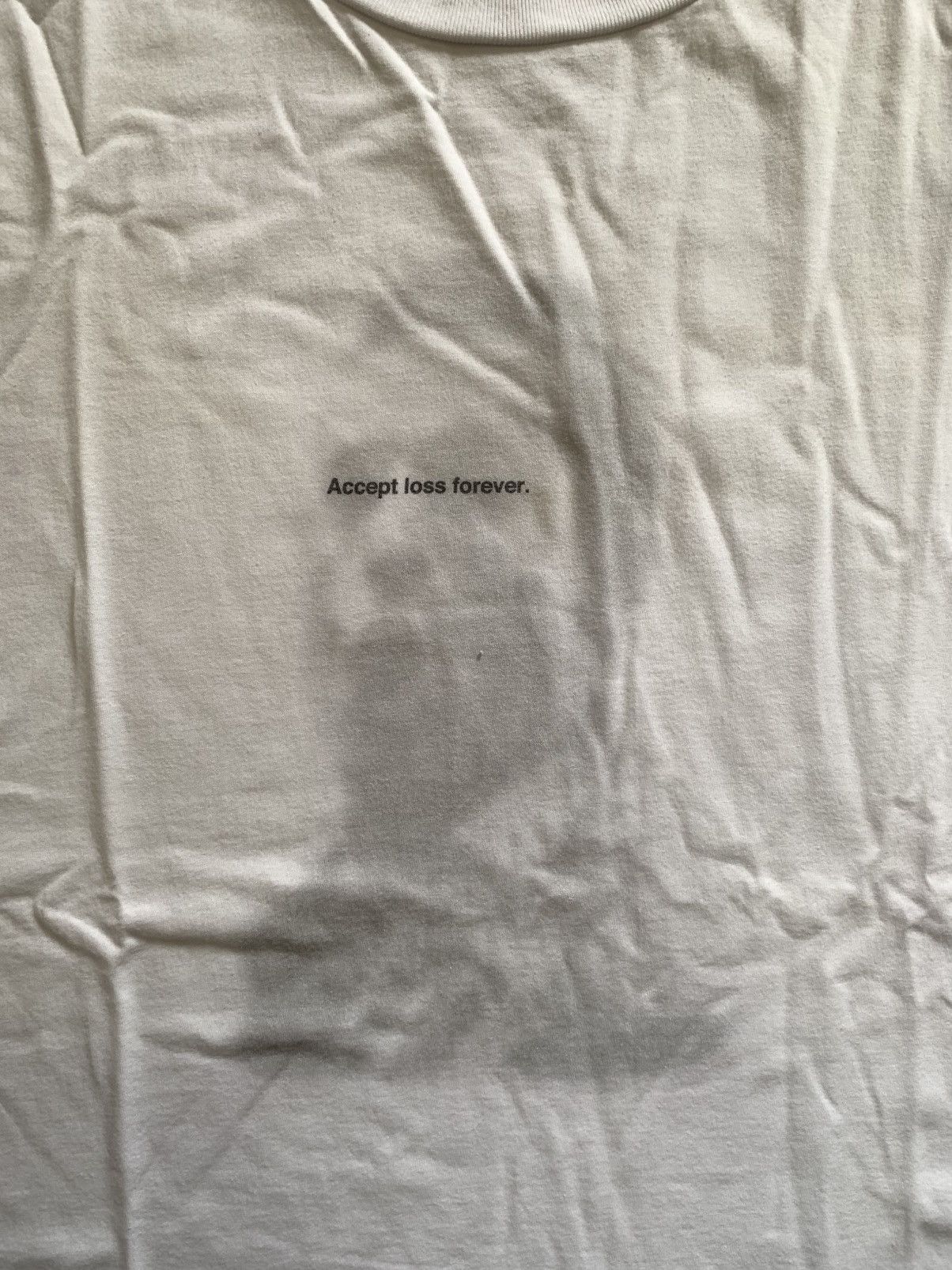 Japanese Brand Number Nine “Accept Loss Forever” Size US XL / EU 56 / 4 - 5 Thumbnail