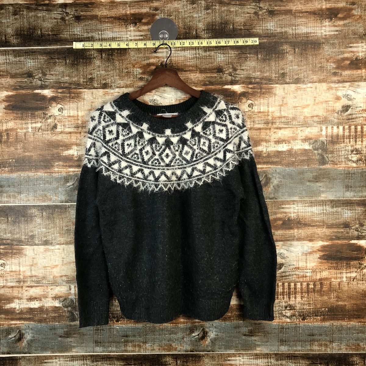 Japanese Brand DL Antiqulothes Black Knitwear #C750 Size S / US 4 / IT 40 - 1 Thumbnail