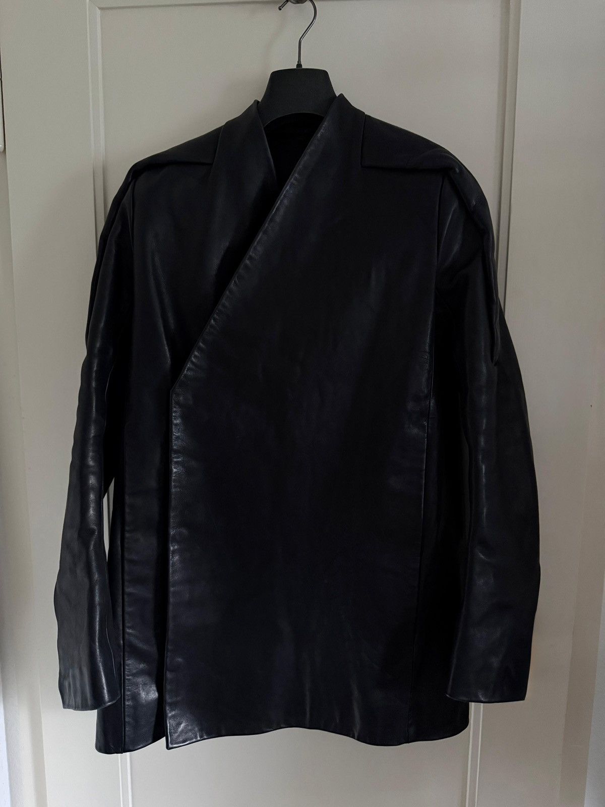 Rick Owens FW24 Runway Officer Jacket Size S / US 4 / IT 40 - 4 Thumbnail