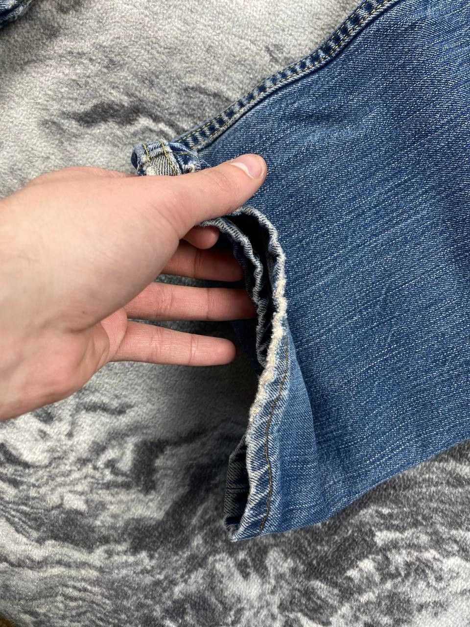 Levi's Vintage Levis 503 Denim Jeans Loose Cinch Men Size 32х34 Size US 32 / EU 48 - 5 Thumbnail