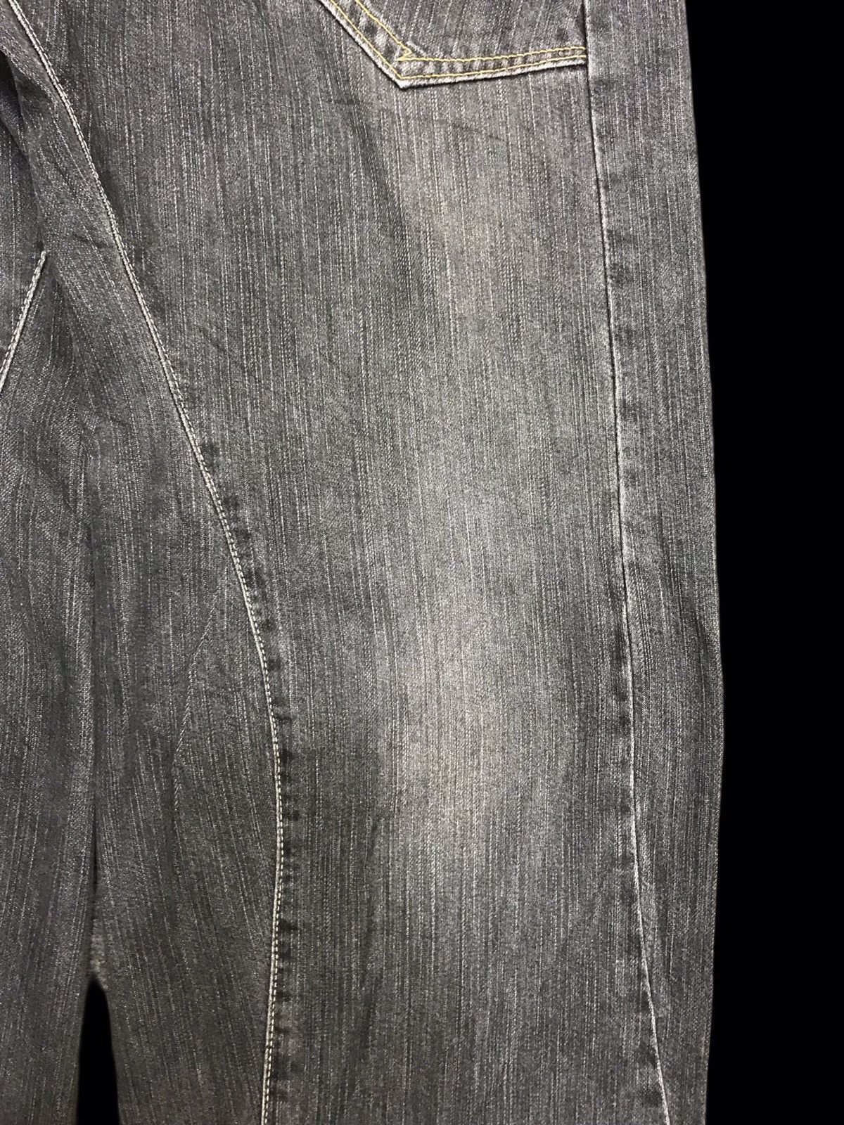 Edwin 💥BAGGY💥EDWIN FUNCTION WIDE BAGGY BLACK WASH AIR DENIM F383 Size US 32 / EU 48 - 6 Thumbnail