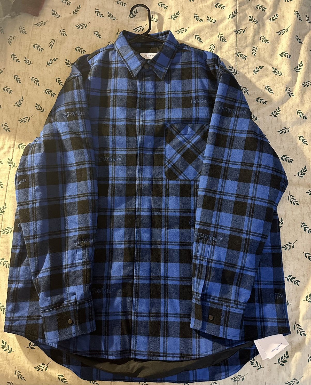 Off-White Off-White Men’s Plaid Shirt Size US M / EU 48-50 / 2 - 3 Thumbnail