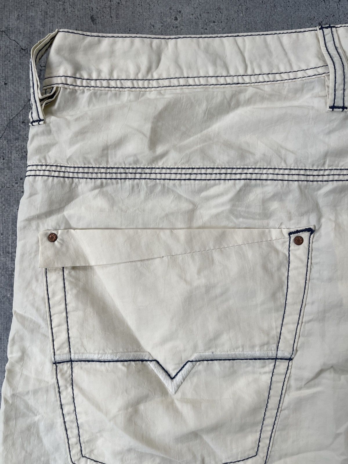 Diesel × Vintage Vintage Diesel Nylon Y2K Shorts Size US 32 / EU 48 - 3 Thumbnail