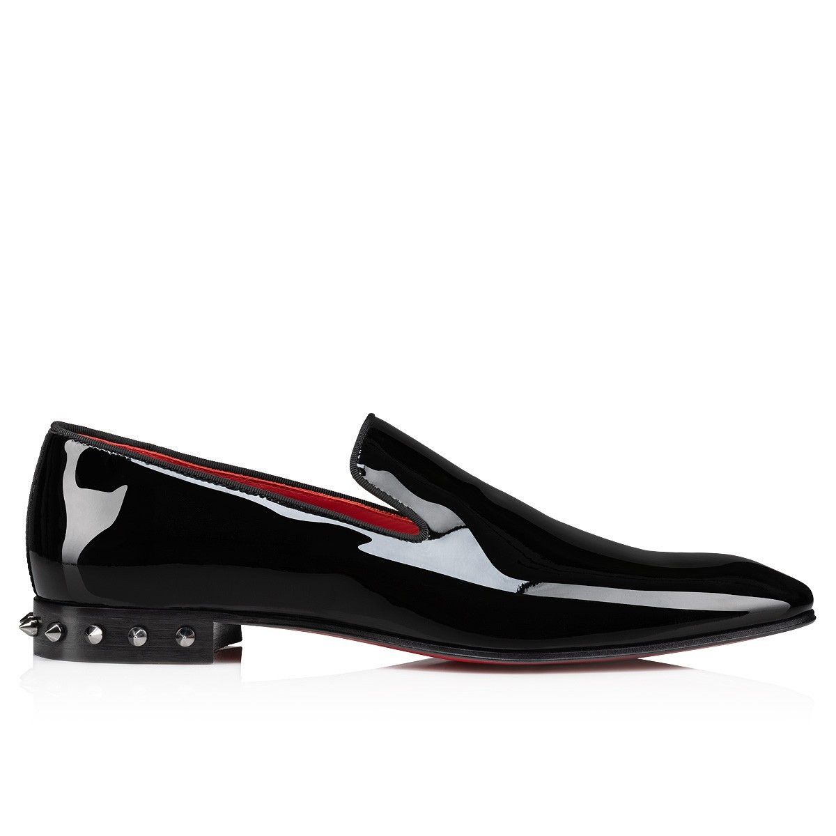 Christian Louboutin Marquees Flat Patent Leather Size US 11 / EU 44 - 1 Thumbnail