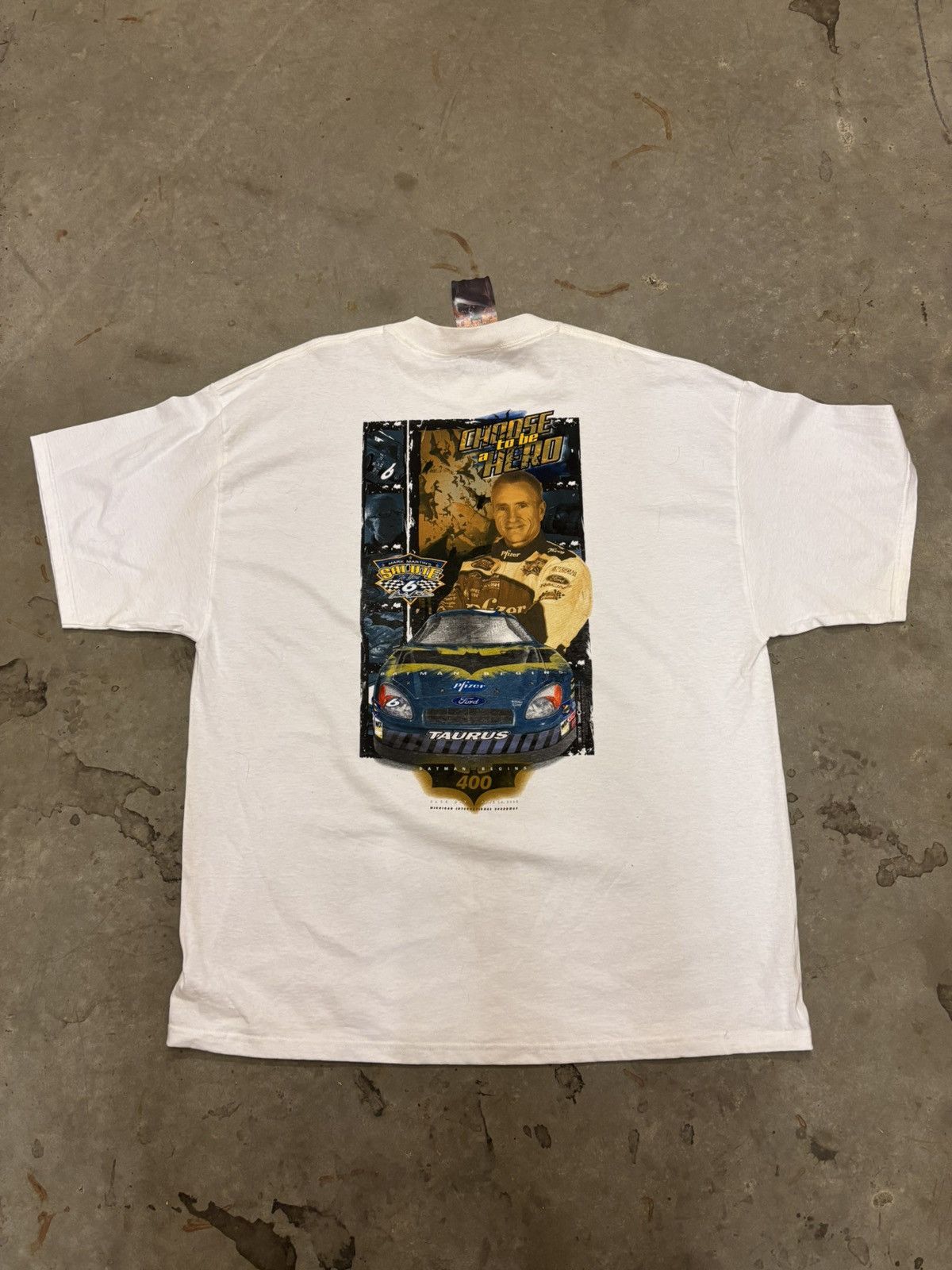 Chase Authentics BATMAN BEGINS VINTAGE RACING SHIRT Size US XXL / EU 58 / 5 - 2 Thumbnail