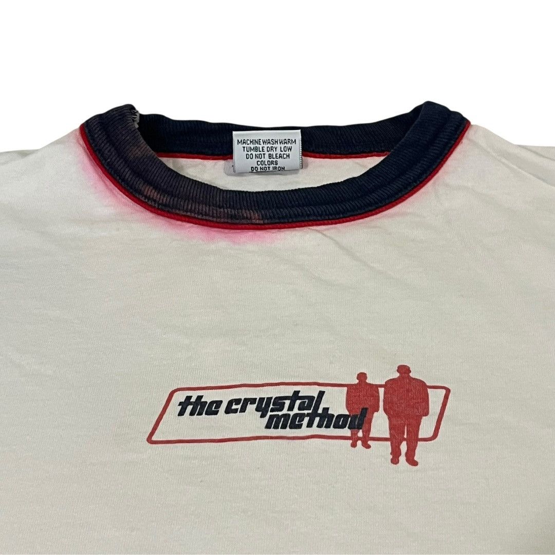 Band Tees VINTAGE Crystal Method Got Meth? Ringer T Shirt Size US L / EU 52-54 / 3 - 2 Thumbnail