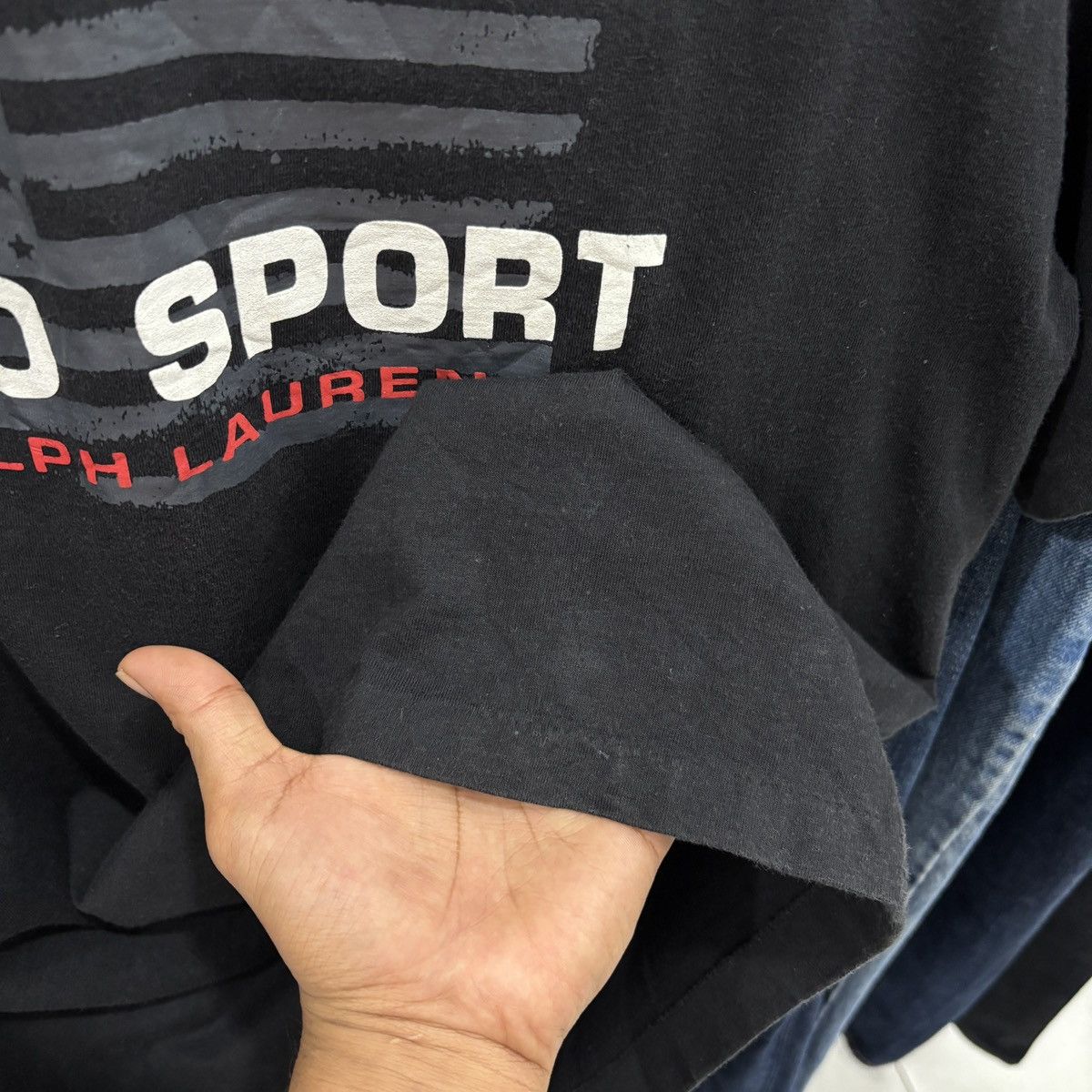 Ralph Lauren Sport Vtg Ralph Laurne Sport Tee Size US L / EU 52-54 / 3 - 6 Thumbnail