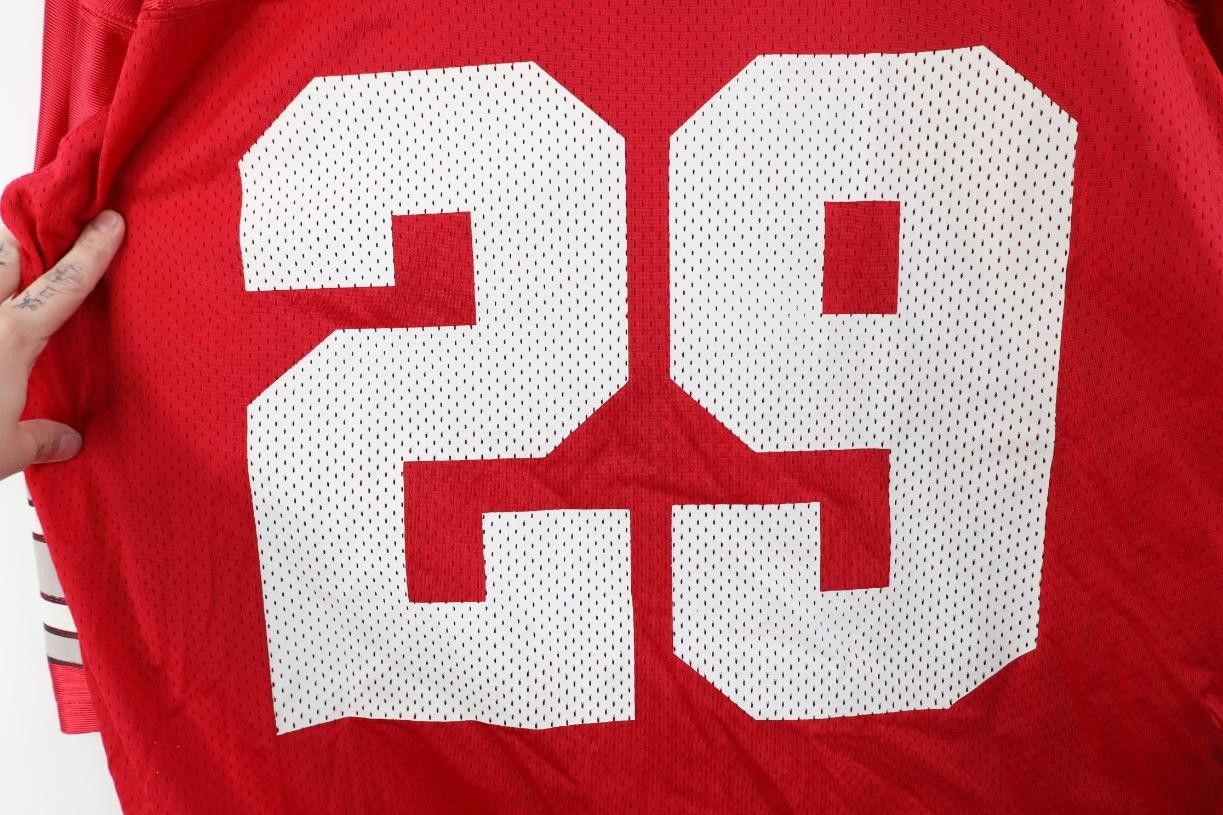 Nike Vintage 90s Nike Ohio State University Jersey Red #29 Size US XXL / EU 58 / 5 - 7 Thumbnail