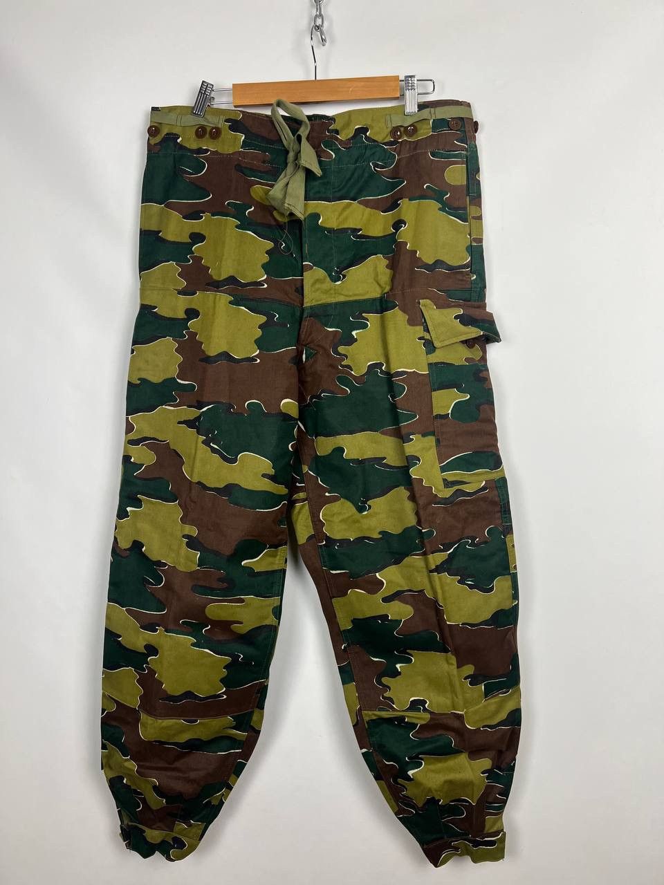 Vintage Old Belgian Jigsaw Camo Pants Seyntex 1962 Belgium cargo Size US 34 / EU 50 - 19 Thumbnail