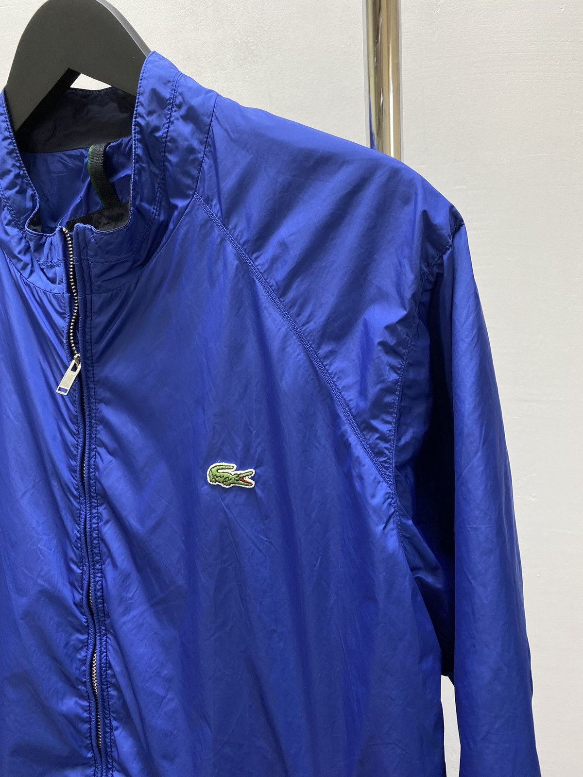 Lacoste × Vintage Vintage Lacoste Track Jacket Y2K Nylon Men’s L Blue Zip Size US L / EU 52-54 / 3 - 5 Thumbnail