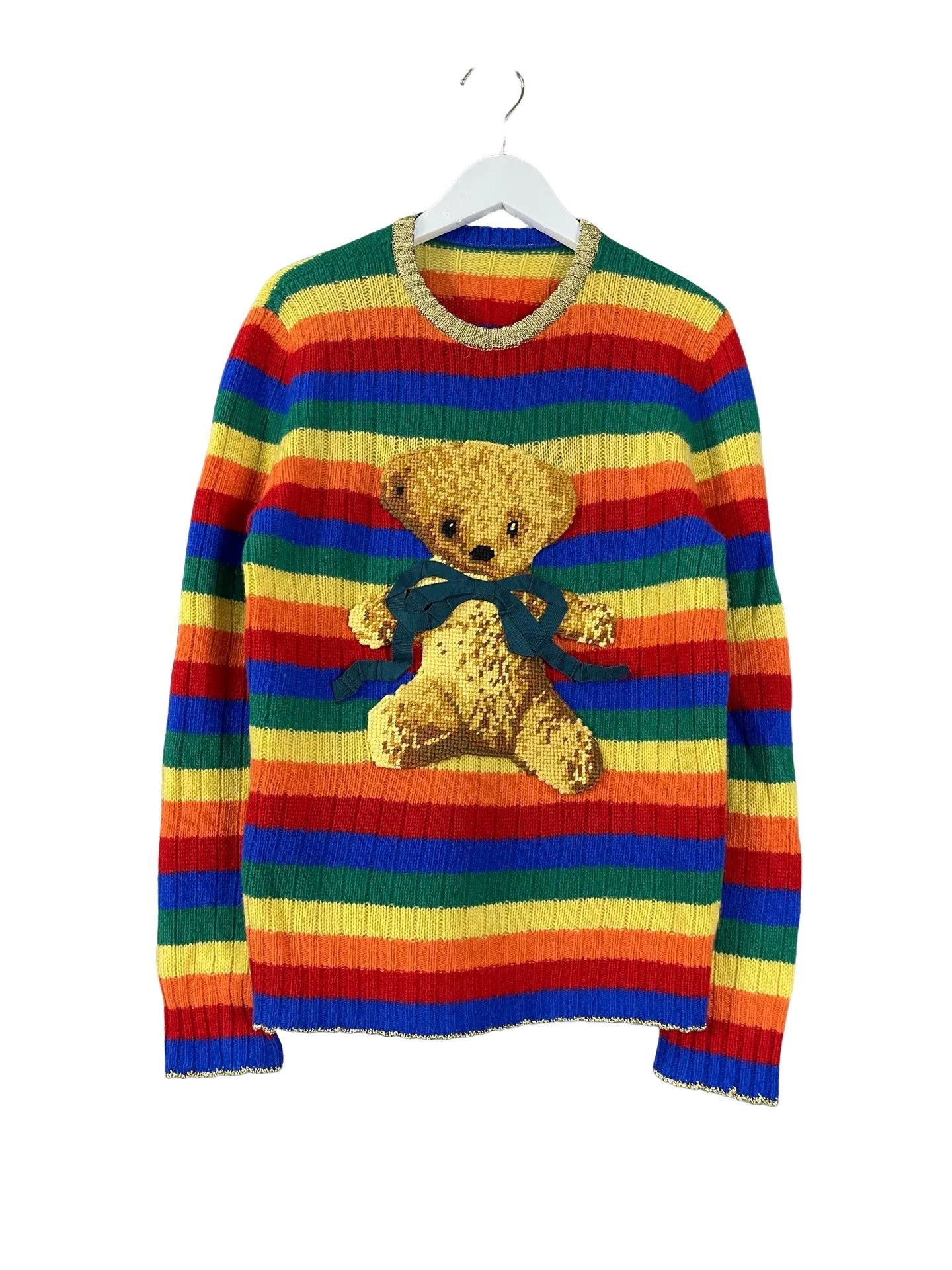 Gucci Gucci Teddy Bear Sweater XS Size XS / US 0-2 / IT 36-38 - 1 Thumbnail