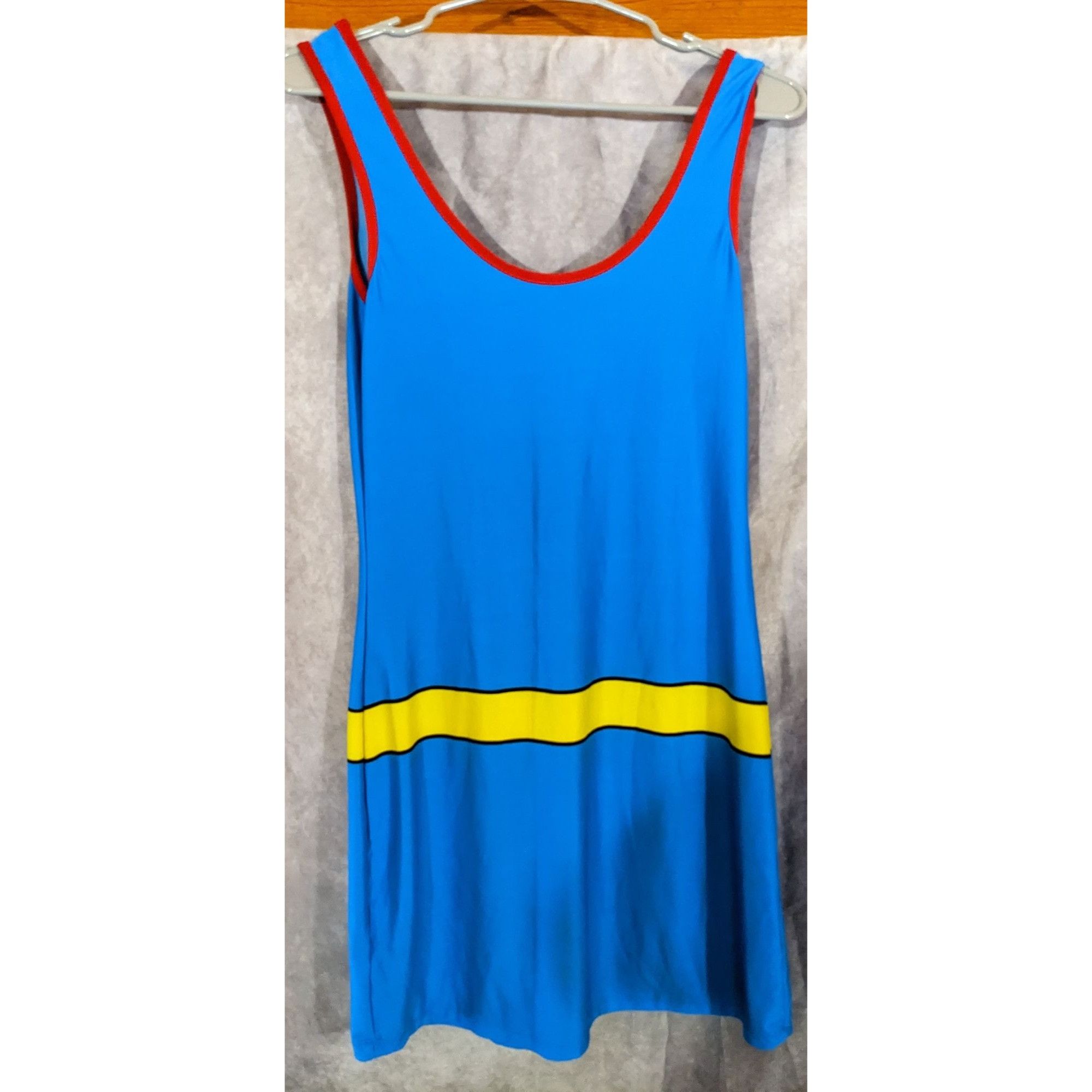 DC Comics Superman Womens Tank Dress Size S / US 4 / IT 40 - 2 Thumbnail