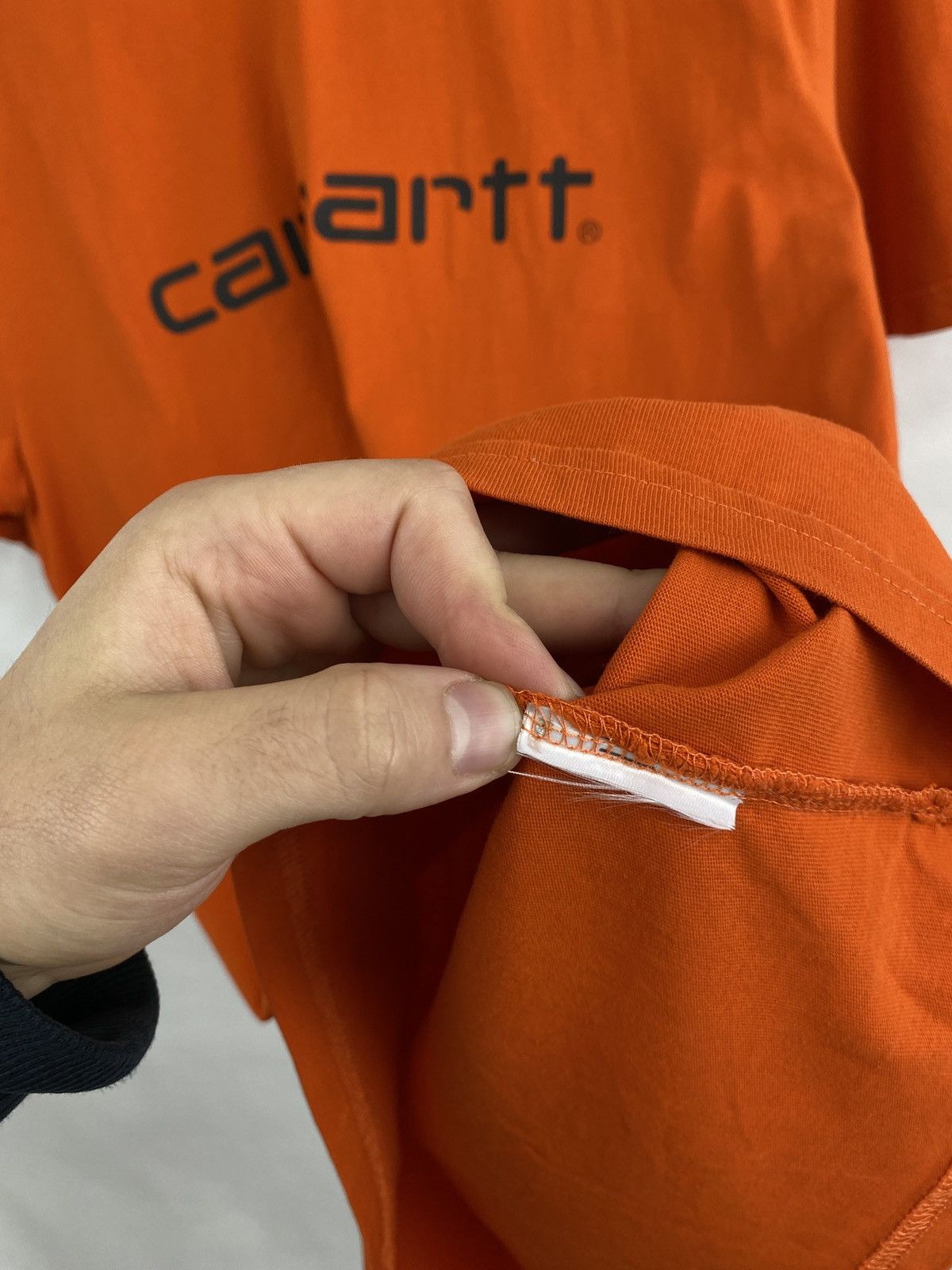 Carhartt × Carhartt Wip × Vintage 🇺🇸 Vintage 90s Carhartt T-Shirt Y2K Hype Rare Retro Size US L / EU 52-54 / 3 - 6 Thumbnail