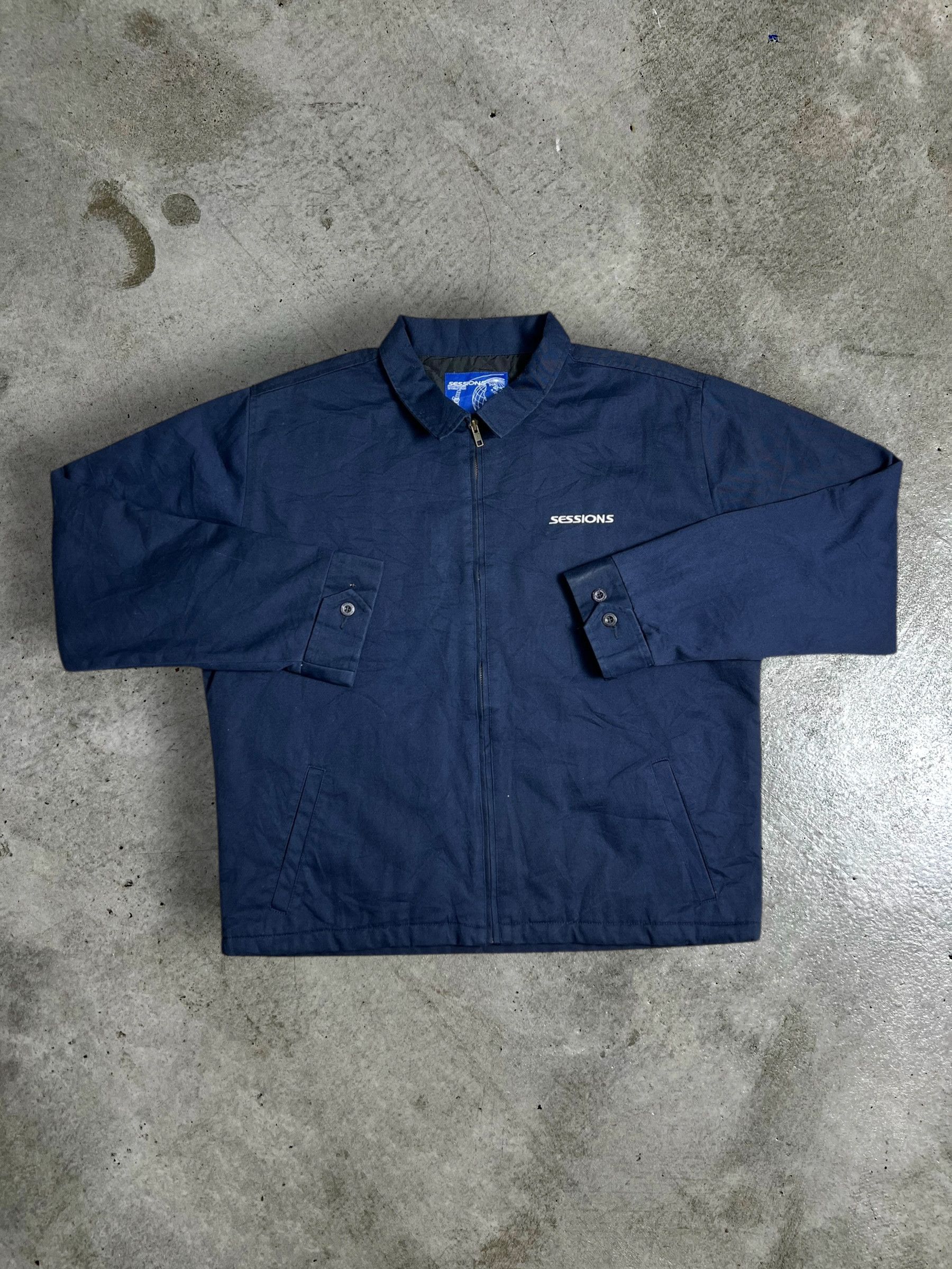 Sessions Vintage Sessions Brand Workwear Style Jacket (L) JKA413 Size US L / EU 52-54 / 3 - 1 Thumbnail