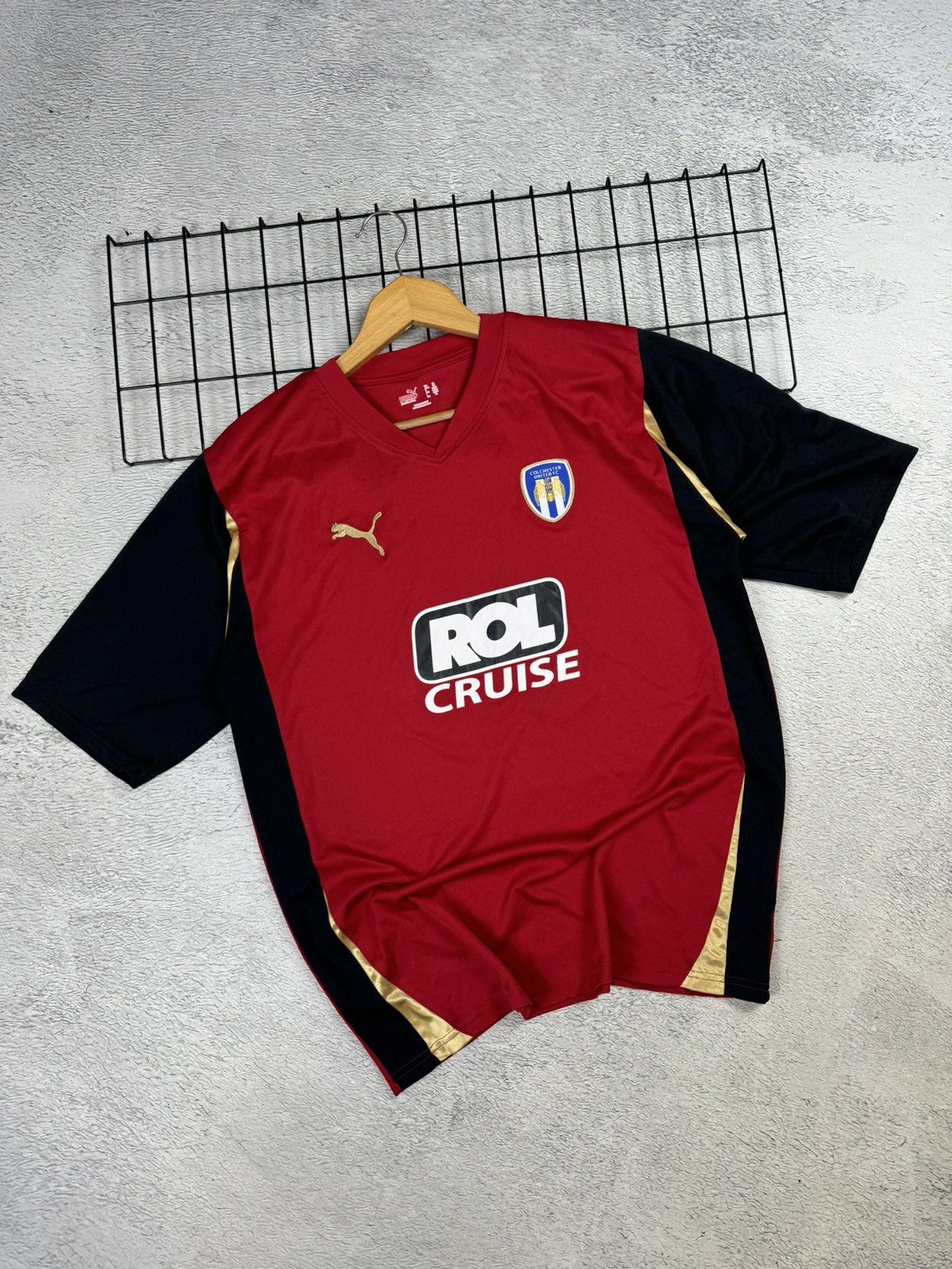 Puma × Vintage Vintage Colchester United 2010/11 Puma Jersey Blokcore XL Size US XL / EU 56 / 4 - 1 Thumbnail