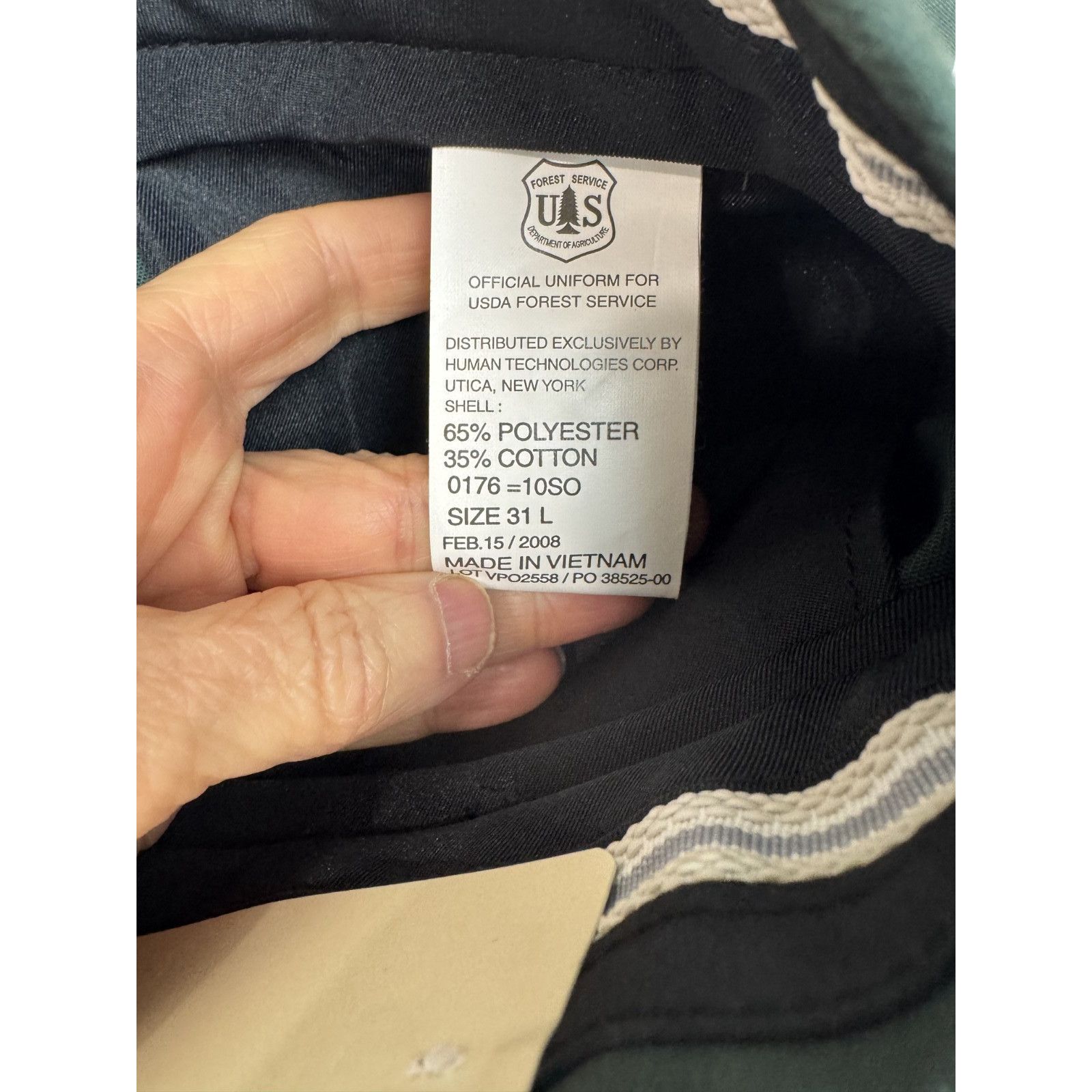 Other NWT Work Horse by Executive Apparel Forrest Service Pant 31L Size US 31 - 6 Thumbnail