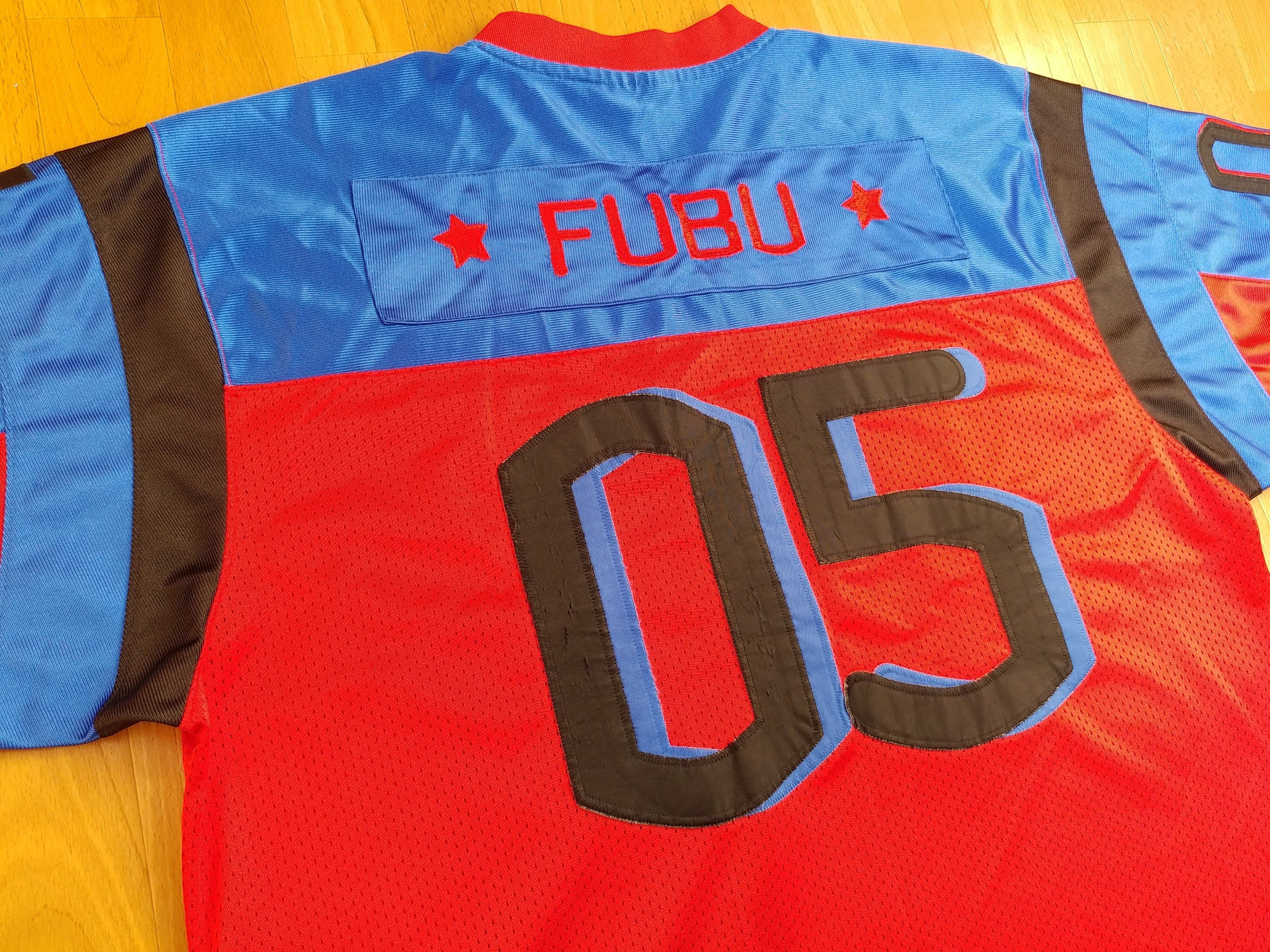 Fubu FUBU jersey, red, Fubu 05, vintage hip hop t-shirt, 90s XL Size US XL / EU 56 / 4 - 7 Thumbnail