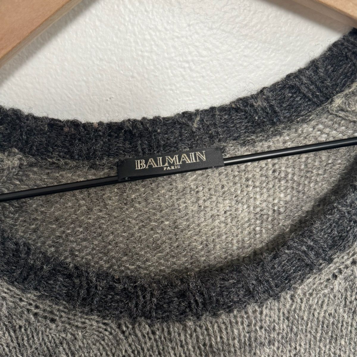 Balmain Balmain 100% wool knit sweater M Size US M / EU 48-50 / 2 - 2 Thumbnail