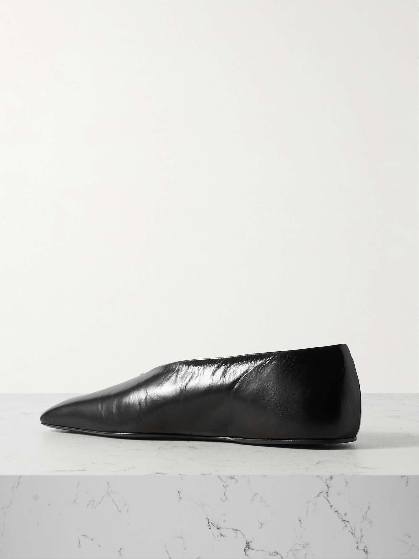 Jil Sander o1mt1gz0625 Embellished Ballet Flats in Black Size US 7 / IT 37 - 3 Thumbnail