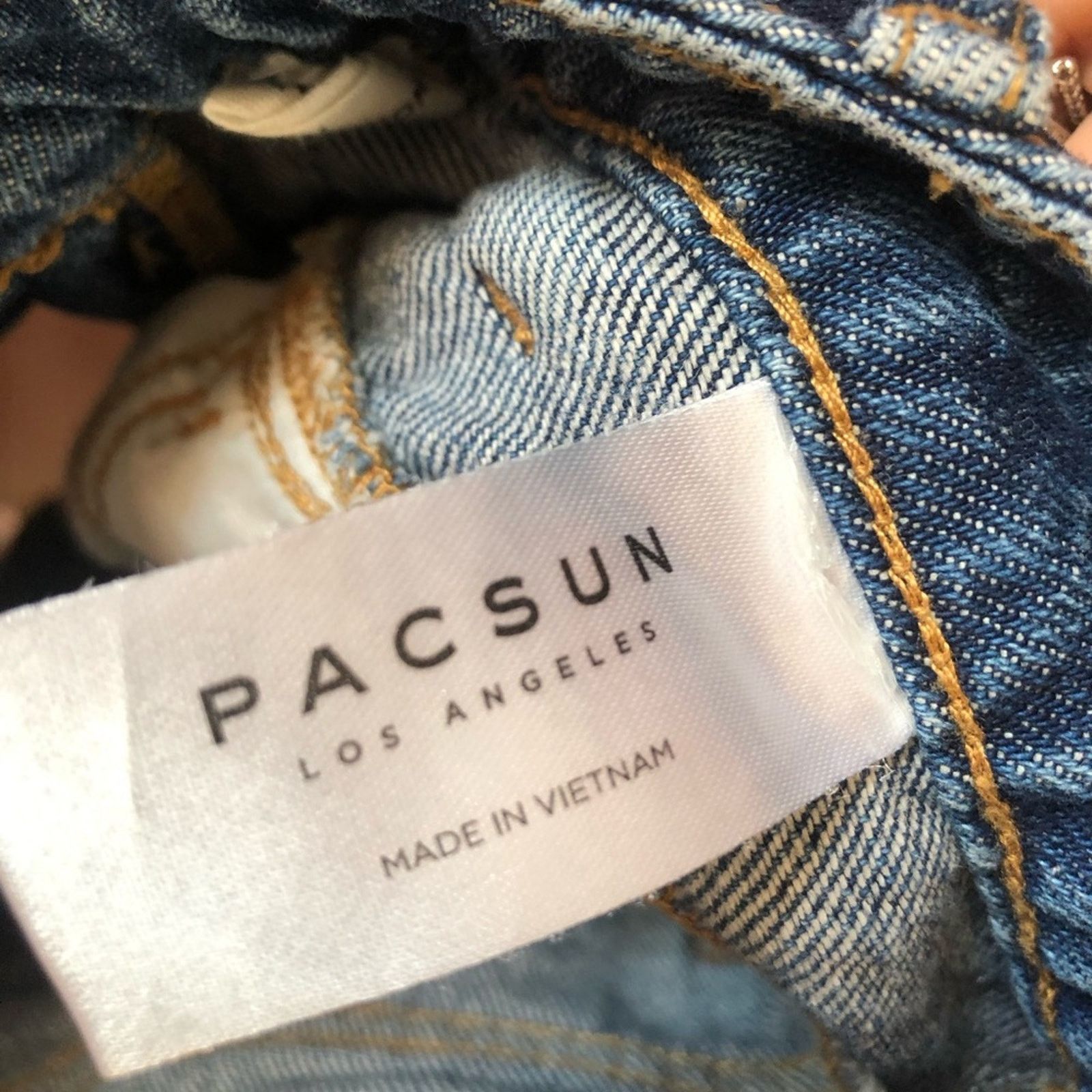 Pacsun PACSUN jean shorts bottoms blue 13”waist Size 26" / US 2 / IT 38 - 5 Thumbnail