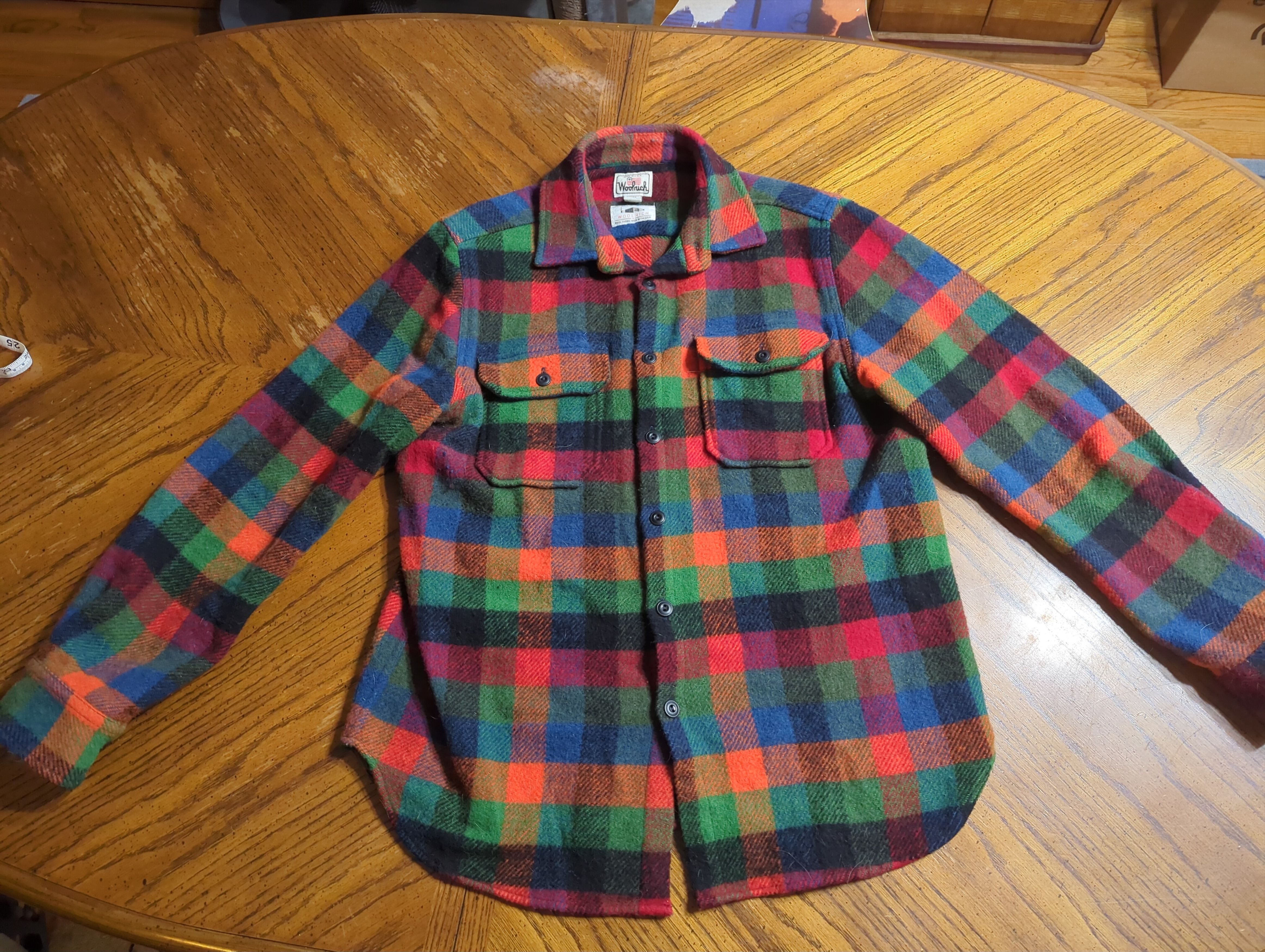 Woolrich Woolen Mills Woolrich Plaid Wool Shirt Jacket Size US M / EU 48-50 / 2 - 1 Thumbnail