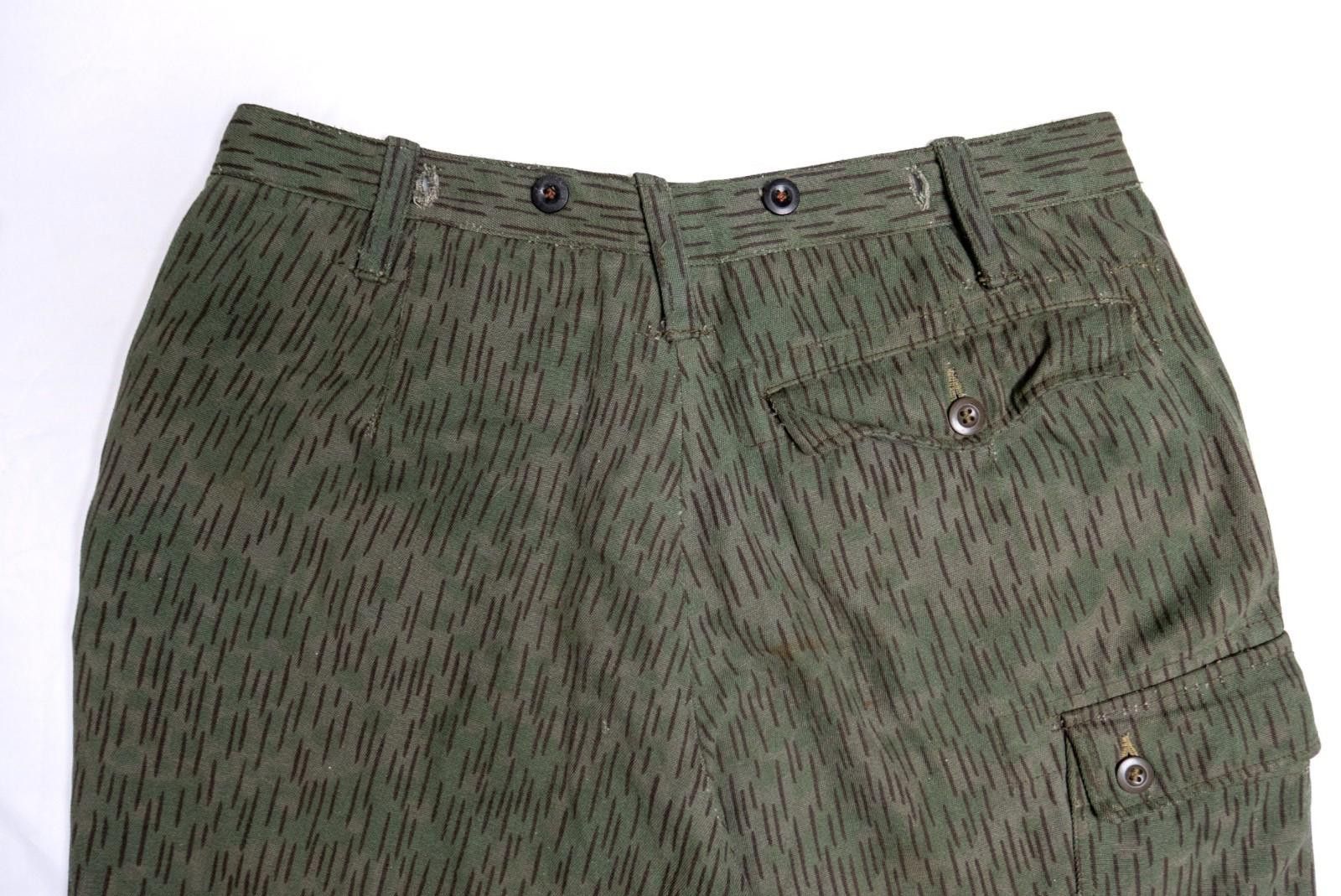 Other Rare Czech Army M60 / Vz60 Rain Drop Camo Trousers - 34x26 Size ONE SIZE - 12 Thumbnail