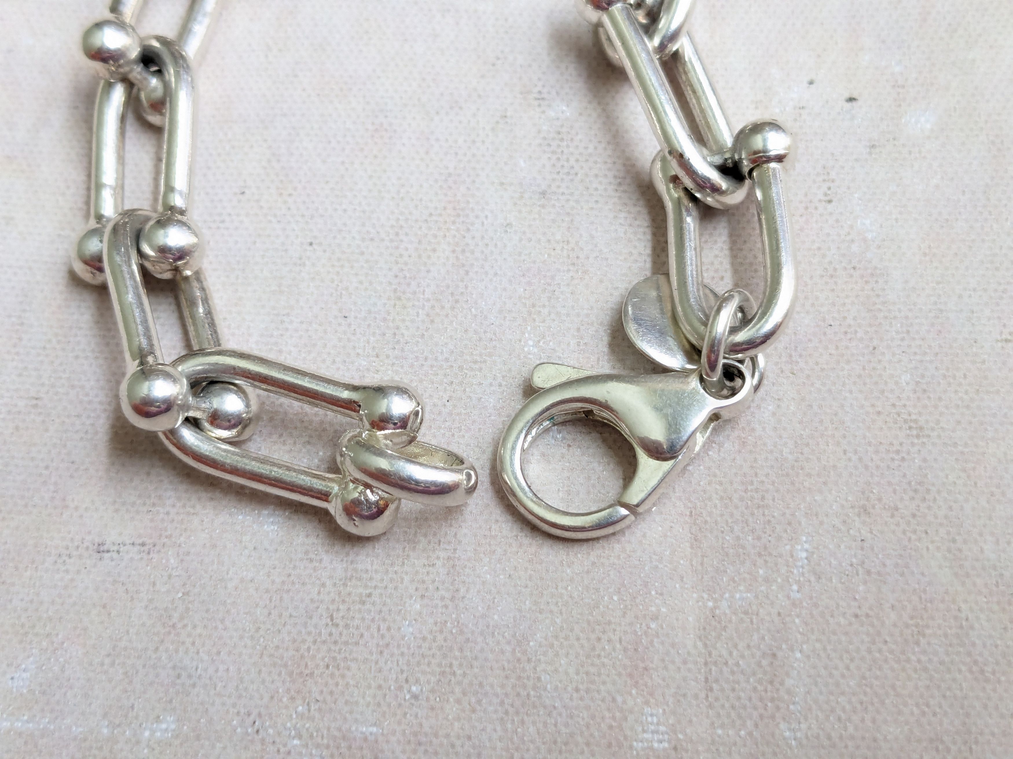 Jewelry × Vintage Horsebit Bracelet Silver Plated Bronze Italy Vintage 7.25" Size ONE SIZE - 12 Thumbnail