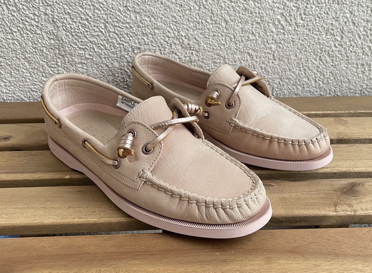 Sperry Sperry top-sider pink suede shoes Size US 5 / IT 35 - 1 Thumbnail