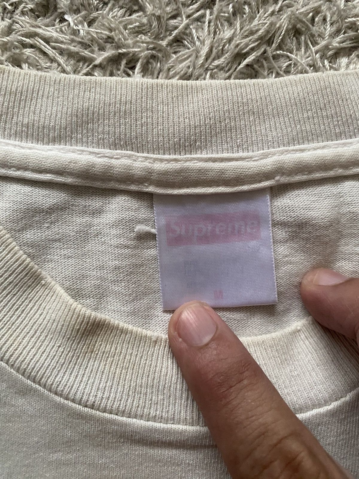Supreme Rare!! Supreme X Bape collab 1998 tshirt Size US M / EU 48-50 / 2 - 3 Thumbnail