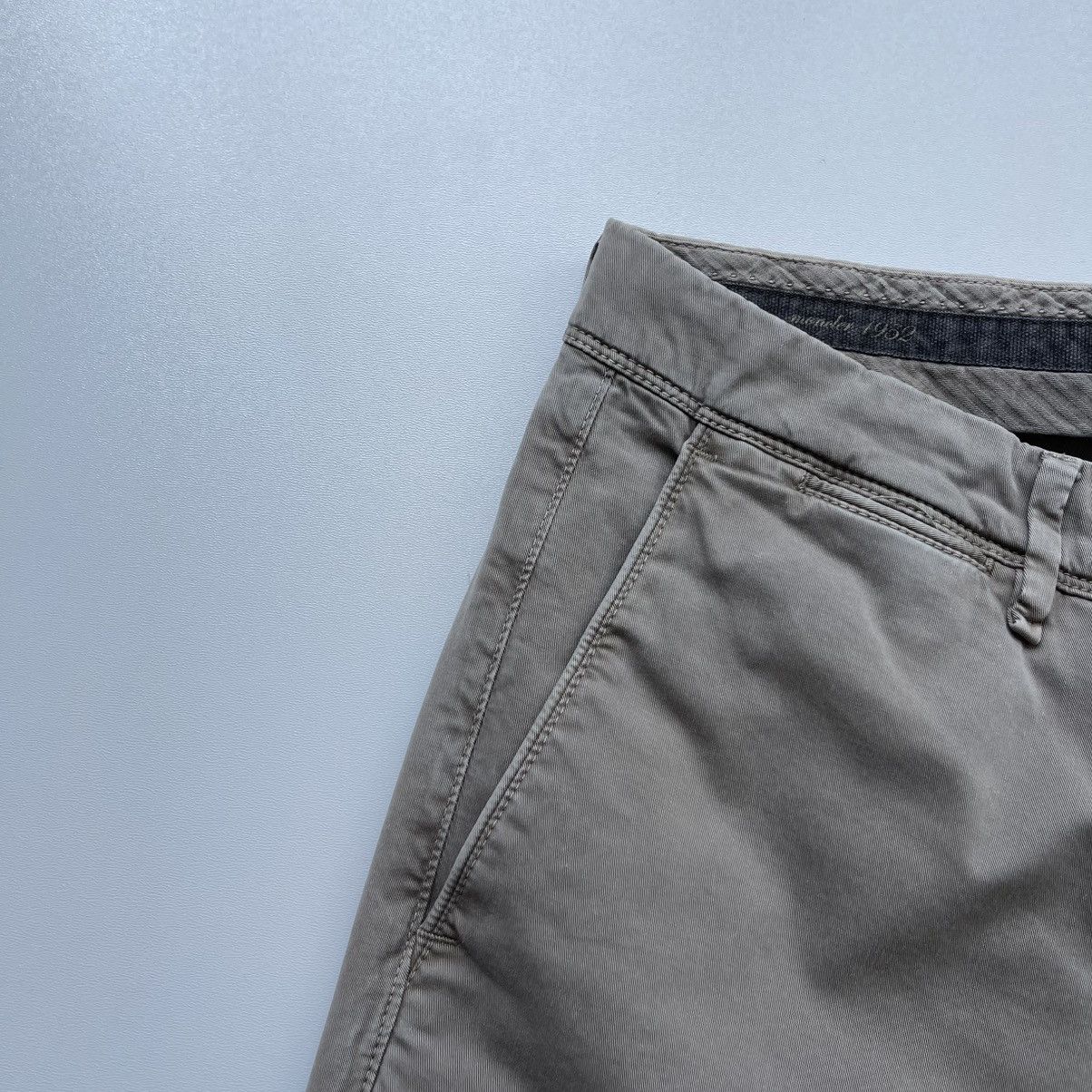 Moncler Moncler Garment Classic Slim Fit Chino Stretch Pants Beige Size US 36 / EU 52 - 4 Thumbnail