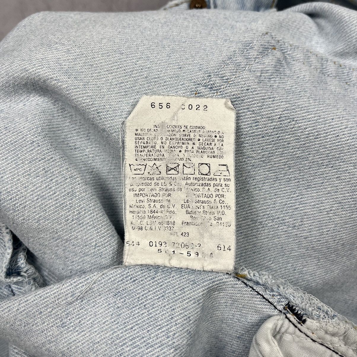 Levi's Vintage Levi’s 501 baby blue made in USA jeans 1993 Size US 34 / EU 50 - 16 Thumbnail