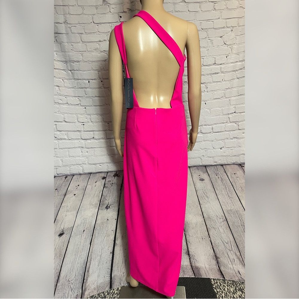 Other NWT New $199 RACHEL RACHEL ROY One Shoulder Pink Dress Size Size XL / US 12-14 / IT 48-50 - 5 Thumbnail