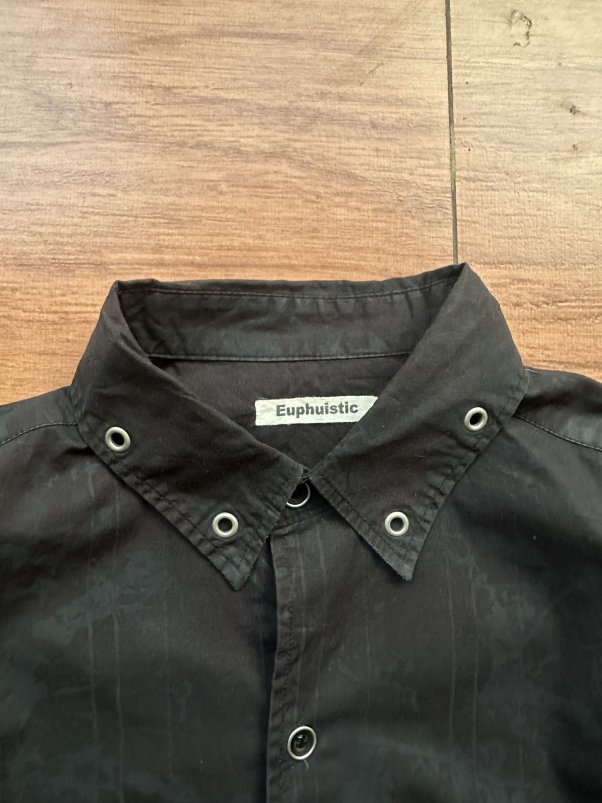 If Six Was Nine vintage euphuistic gothic punk laces long sleeve shirt Size US M / EU 48-50 / 2 - 6 Thumbnail
