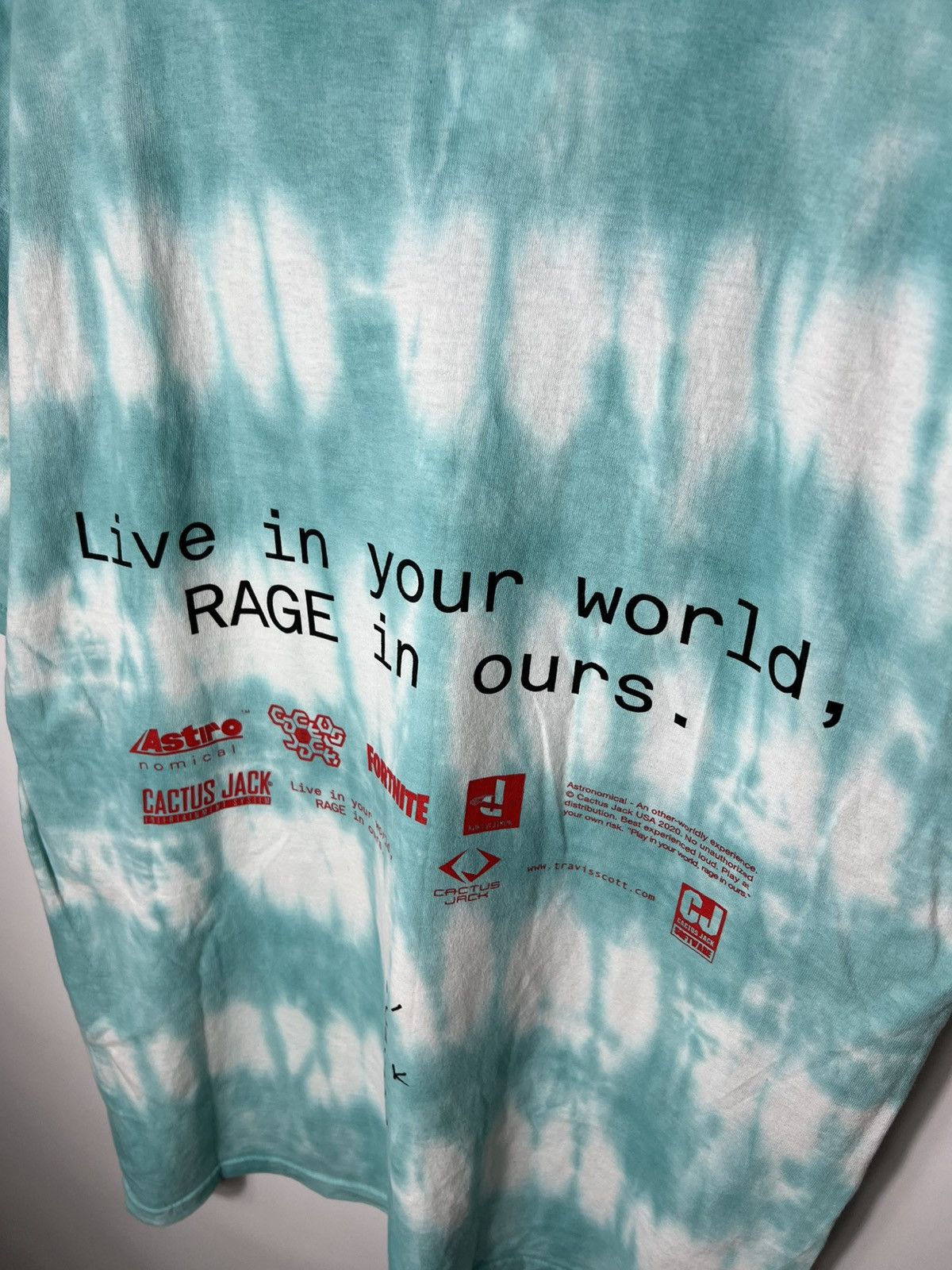 Playstation Cactus Jack Travis Scott Playstation Tai Dai T-Shirt Size US L / EU 52-54 / 3 - 8 Thumbnail