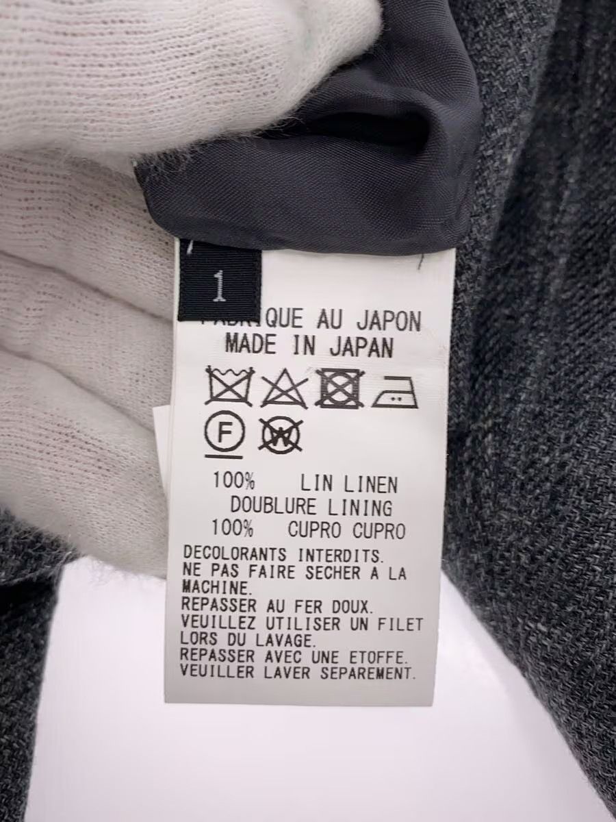 Yohji Yamamoto yohji yamamoto Y’s LINEN TWEED PLEATS TAPERED PANTS Size US 27 - 4 Thumbnail