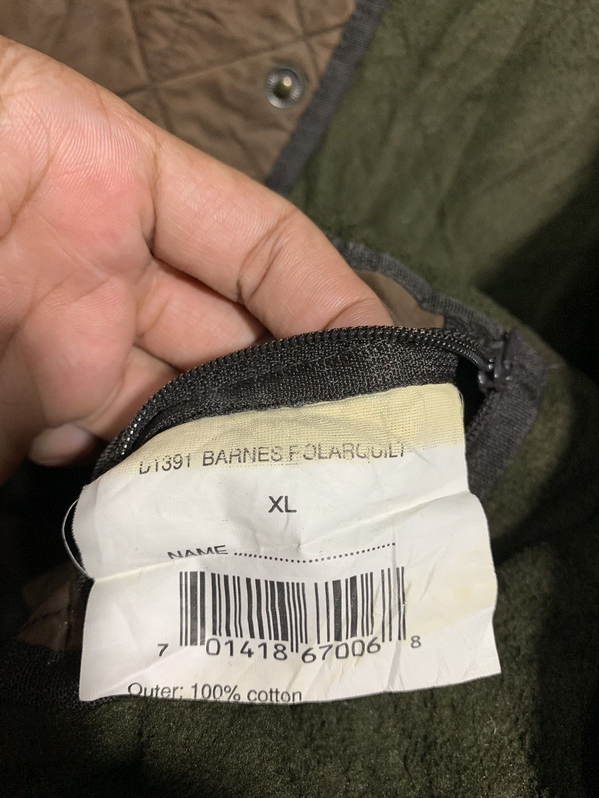 Barbour 🔥BARBOUR BARNES POLARQUILT JACKETS Size US XL / EU 56 / 4 - 10 Thumbnail