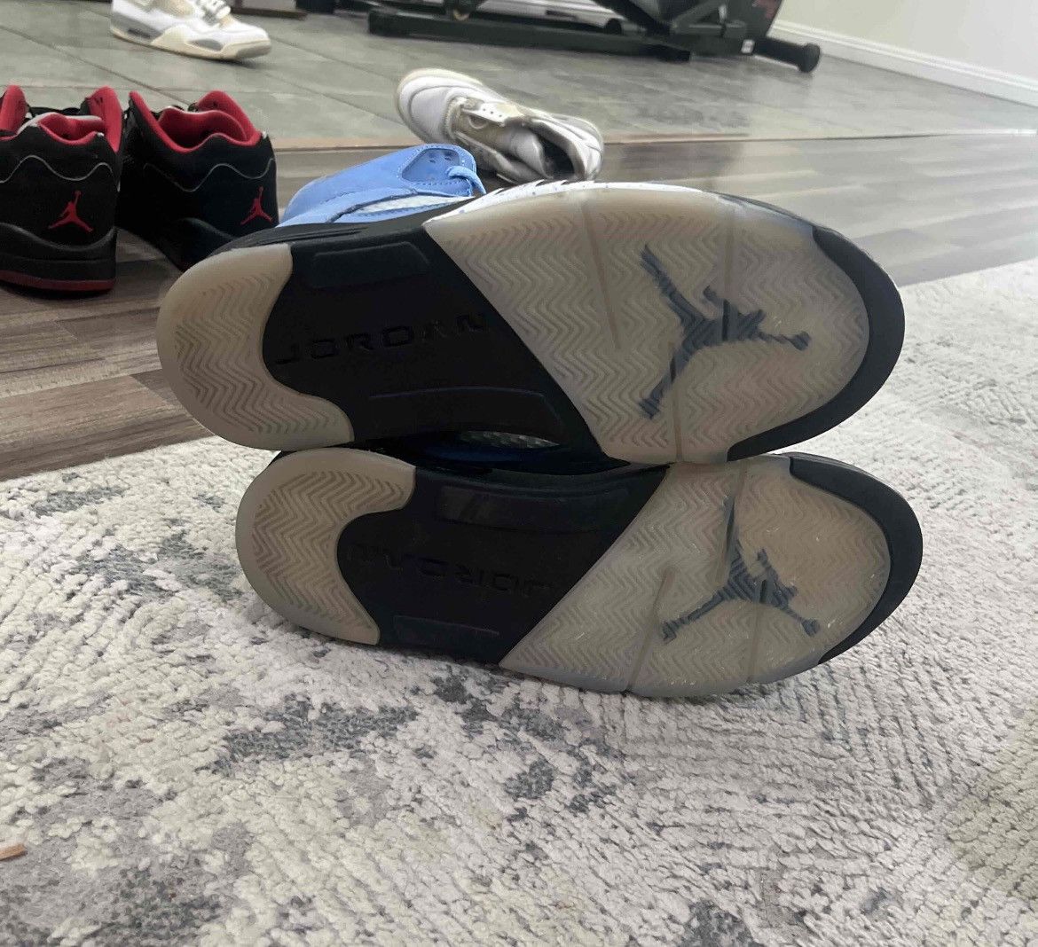 Jordan Brand × Nike jordan 5 unc size 10.5 Size US 10.5 / EU 43-44 - 5 Thumbnail