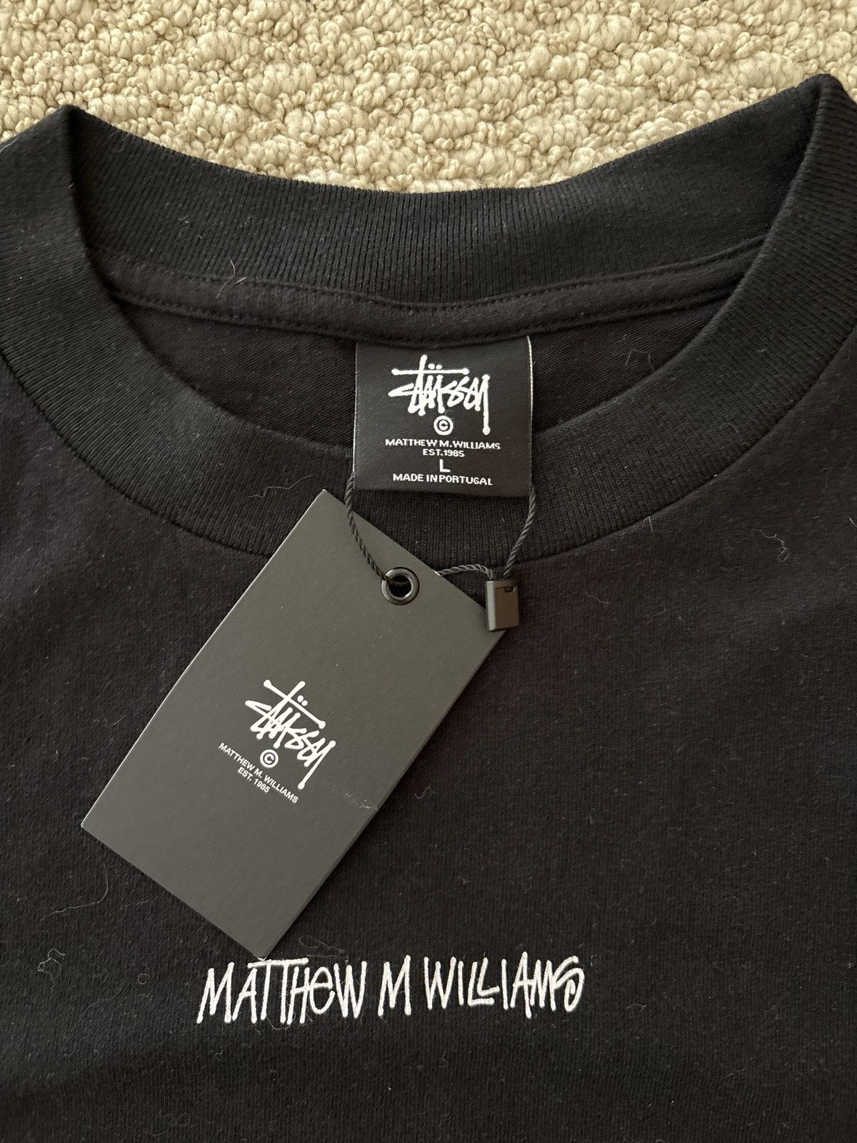 Alyx × Stussy Stussy Matthew M Williams tee Size US L / EU 52-54 / 3 - 3 Thumbnail
