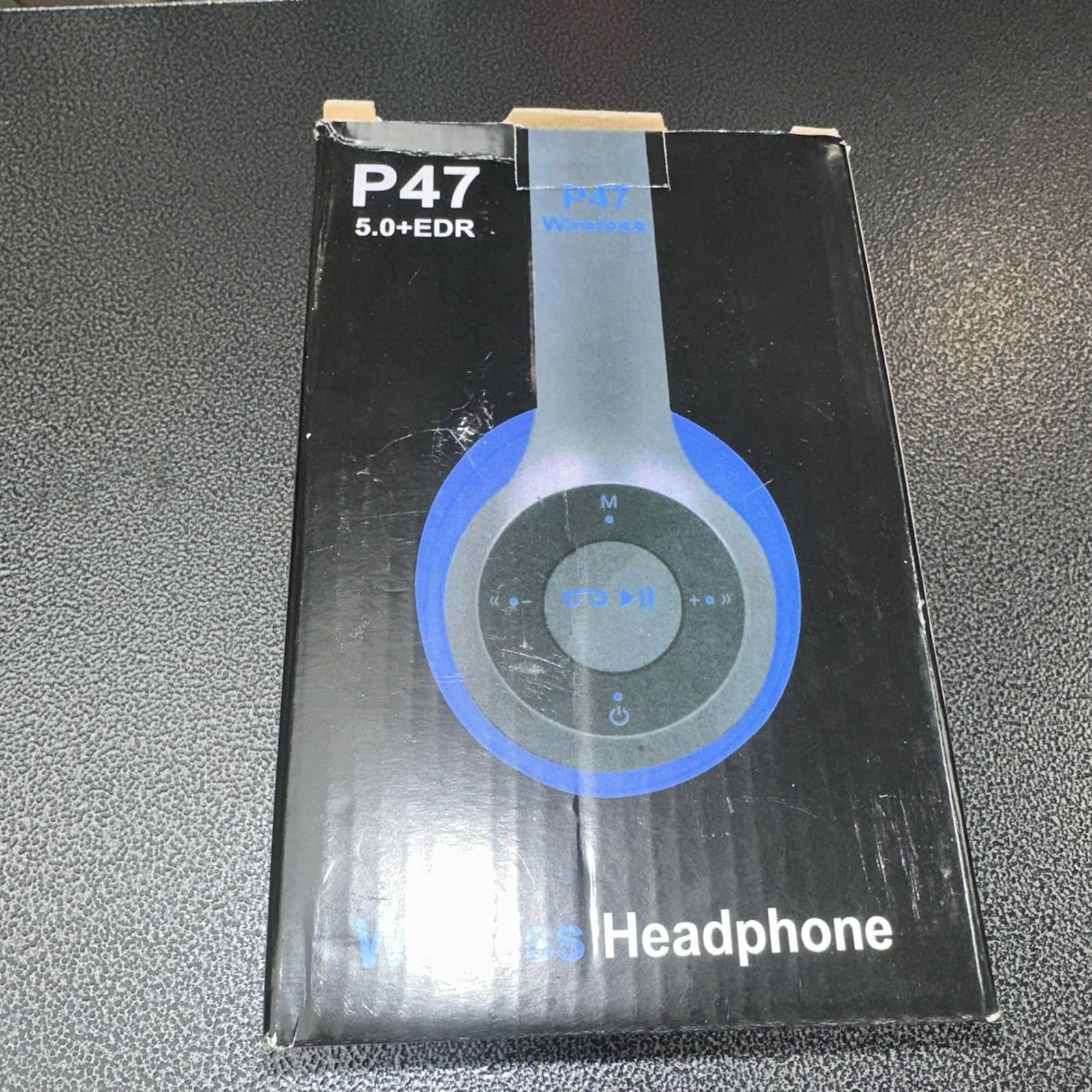 The Unbranded Brand Wireless Bluetooth Headphones Noise Cancelling Over-Ear 5.1 Size ONE SIZE - 1 Thumbnail
