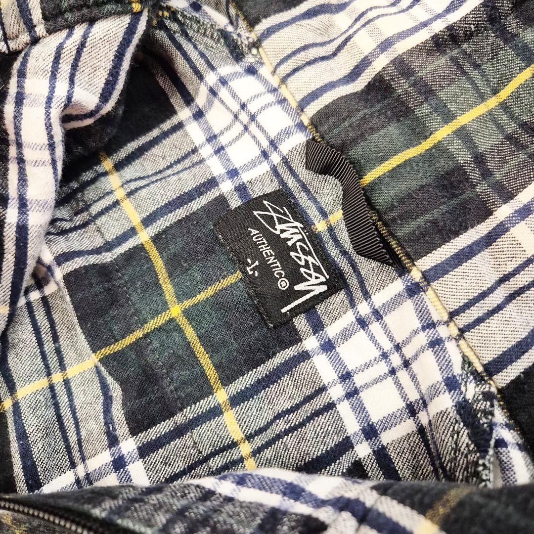 Stussy Stussy Tartan Check Jacket (L) Size US L / EU 52-54 / 3 - 3 Thumbnail
