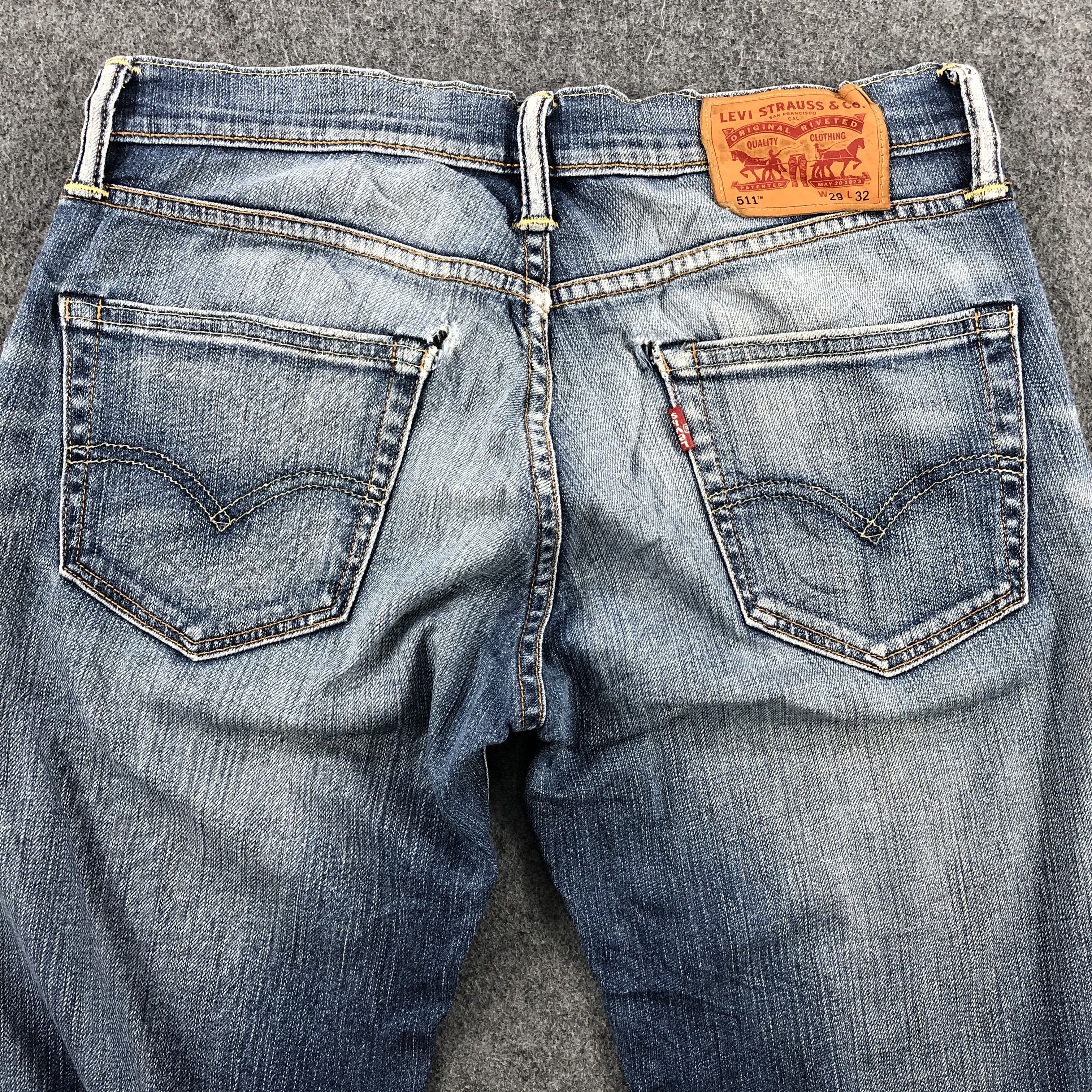 Levi's × Vintage Vintage Blue Wash Levis 511 Jeans-JM1976 Size US 32 / EU 48 - 5 Thumbnail